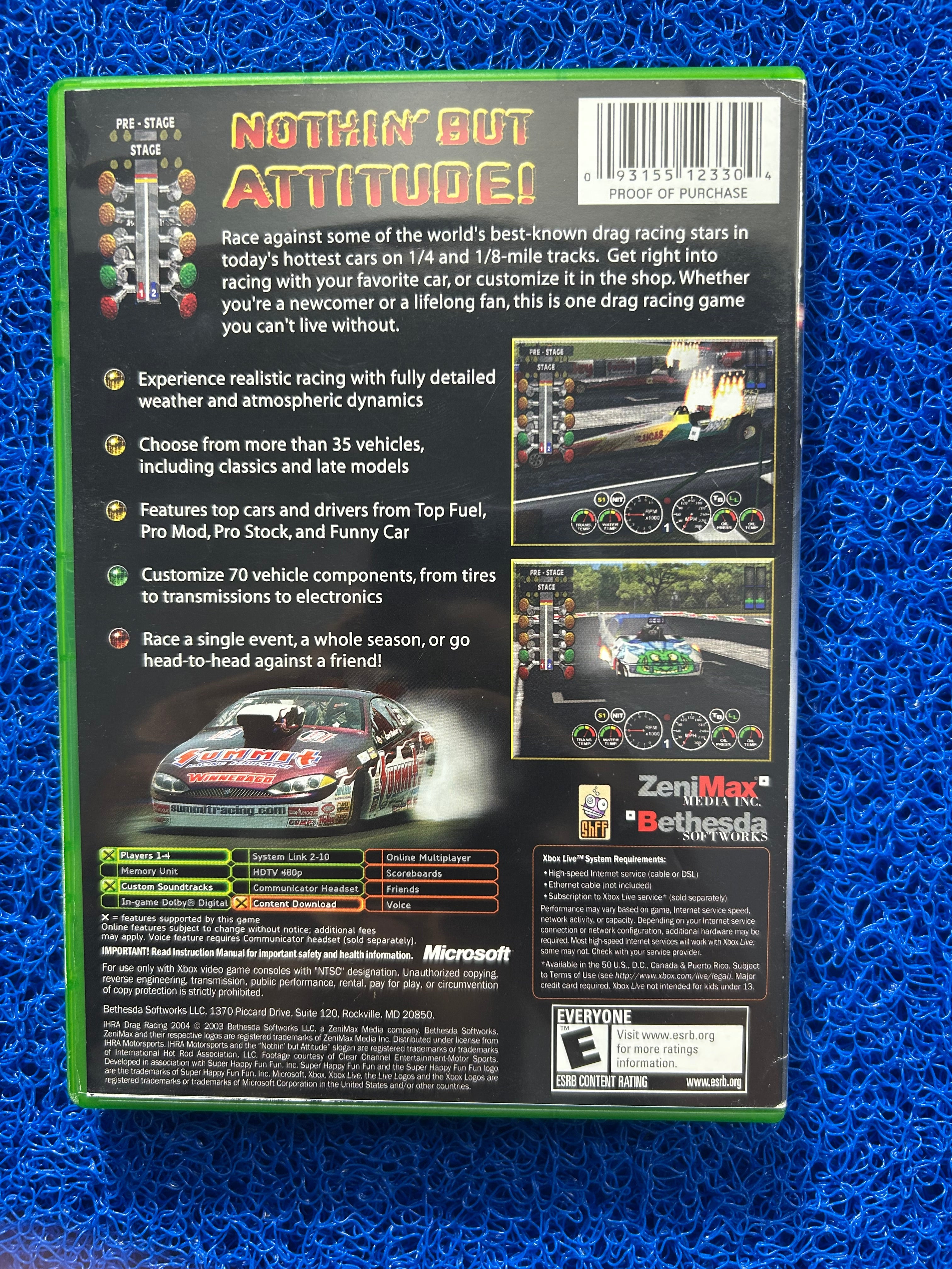 XBOX Drag racing 2004 (A)