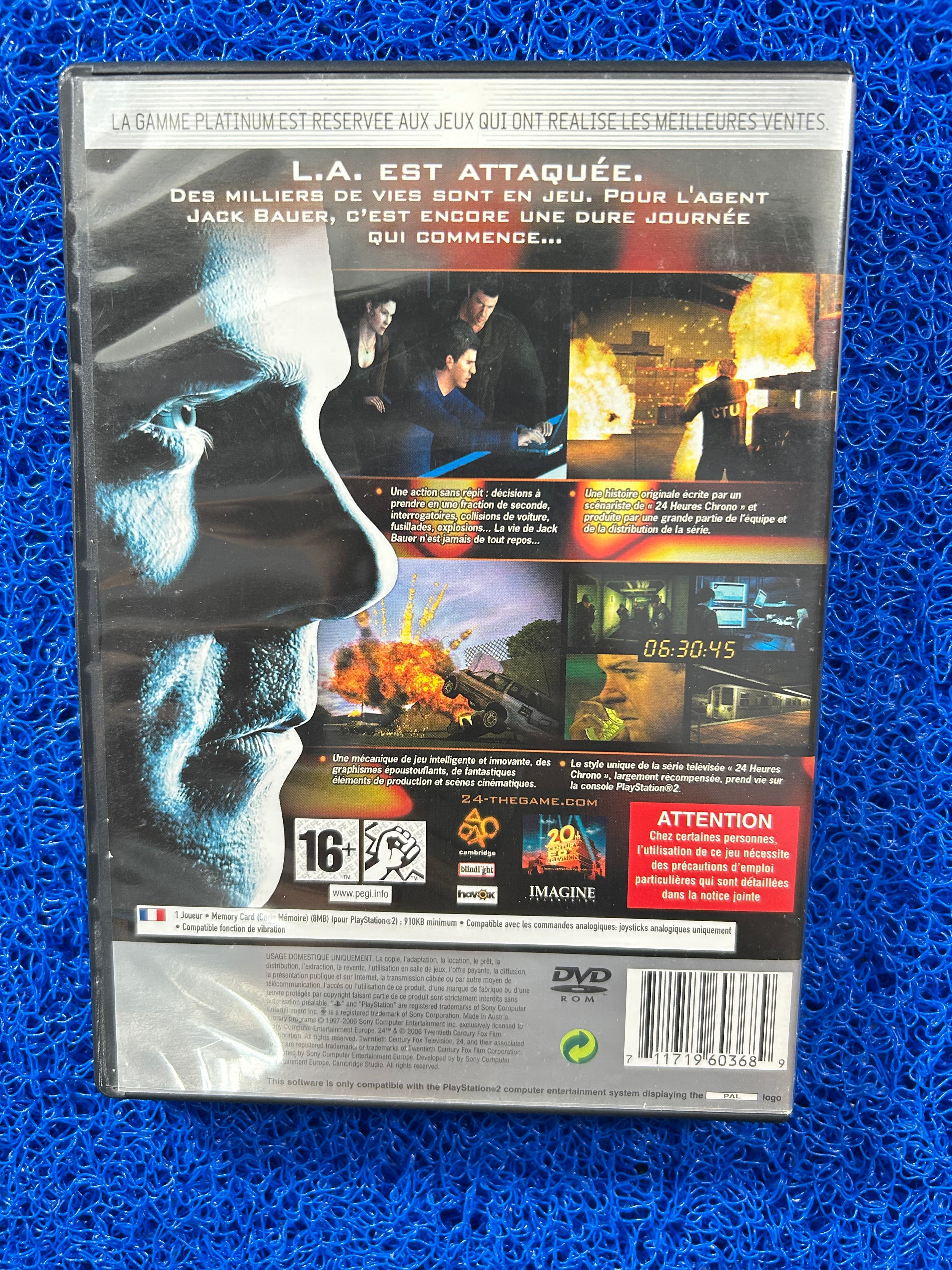 PS2 24 The game (E)