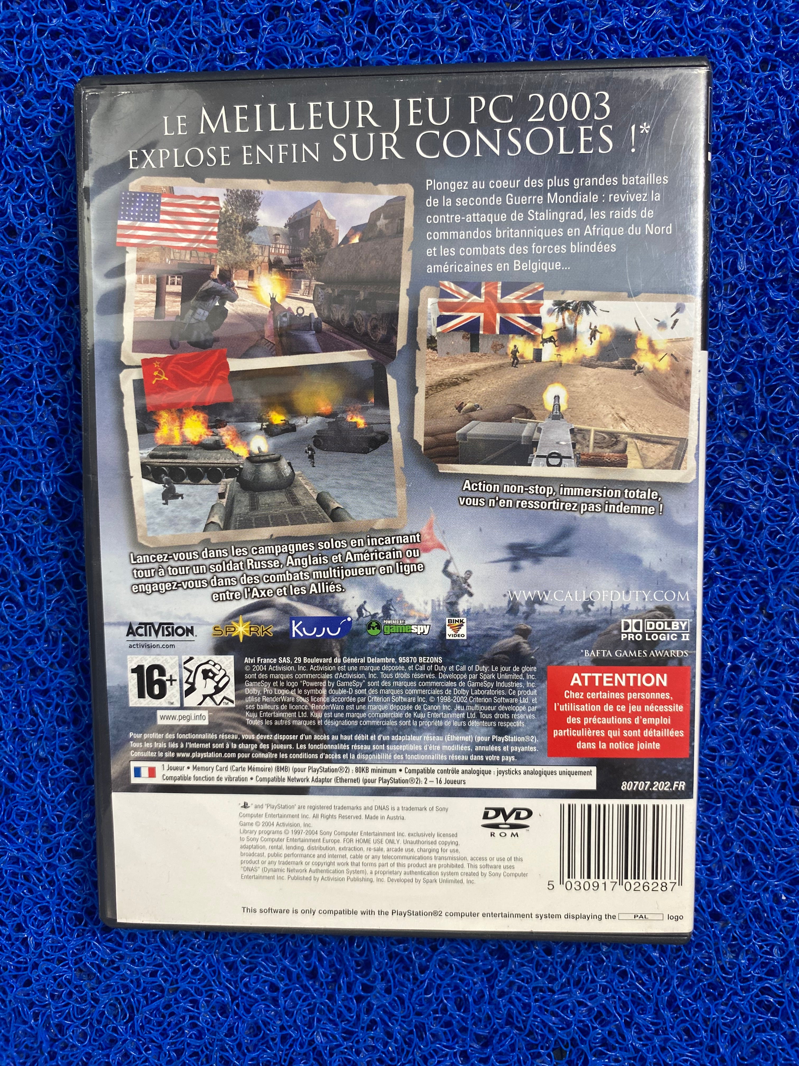 PS2# Call of duty finest hour (E)