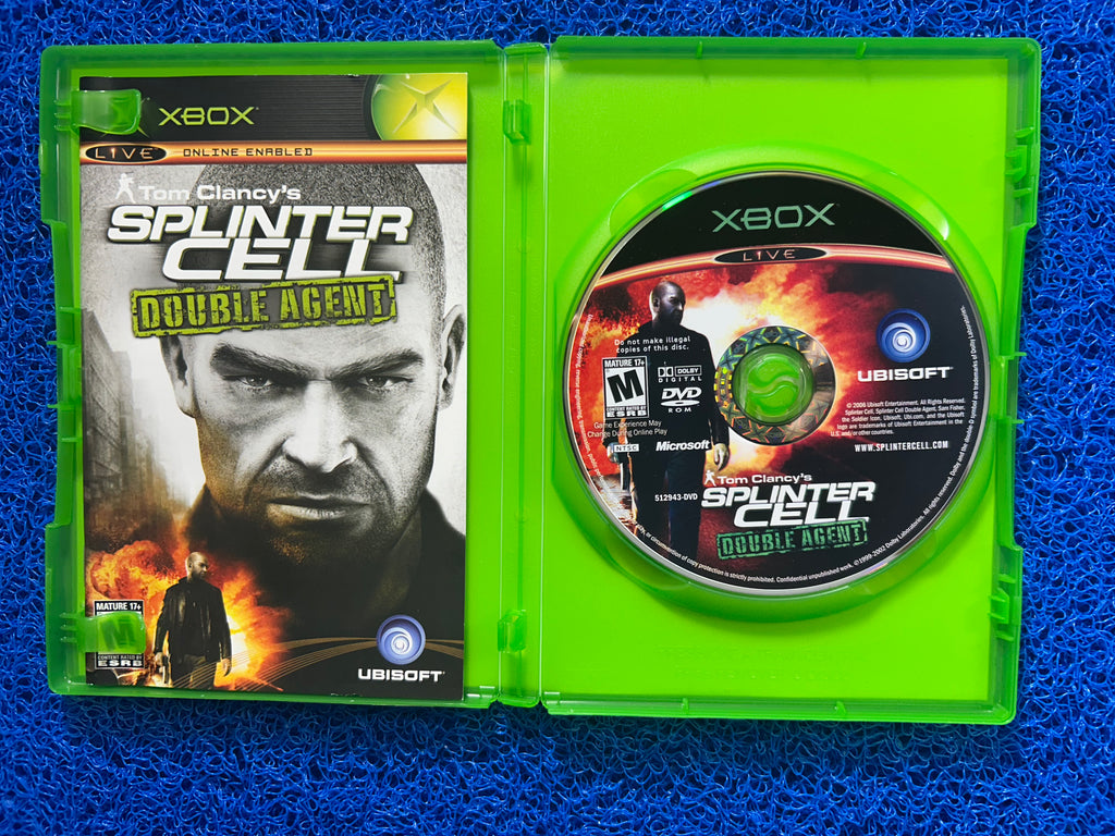 XBOX Splinter cell double agent (A)