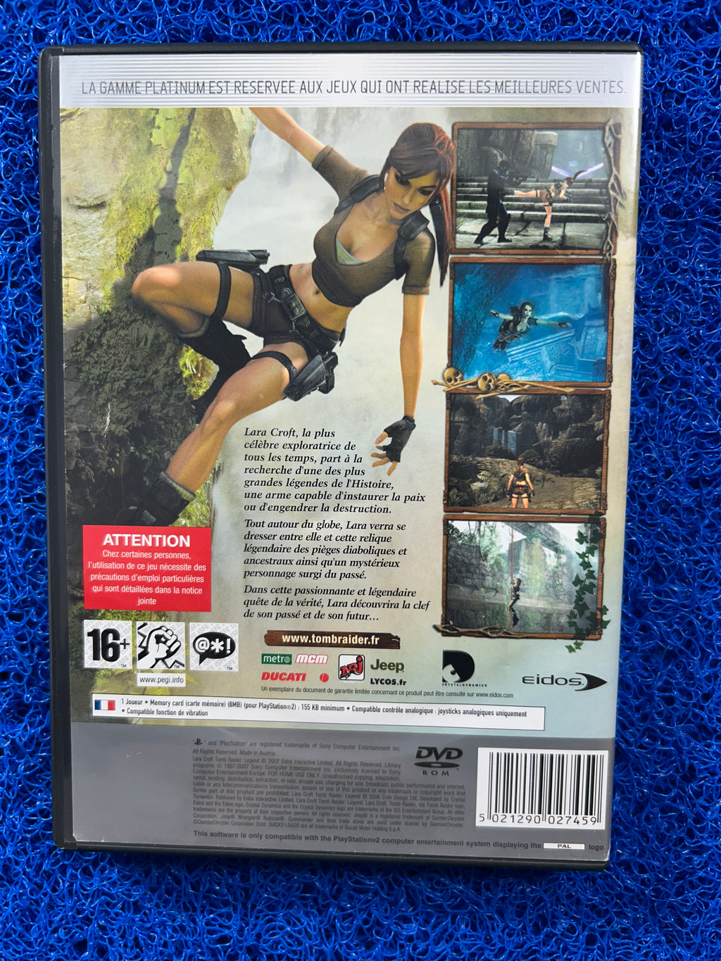 PS2 Tomb raider Legend (E)