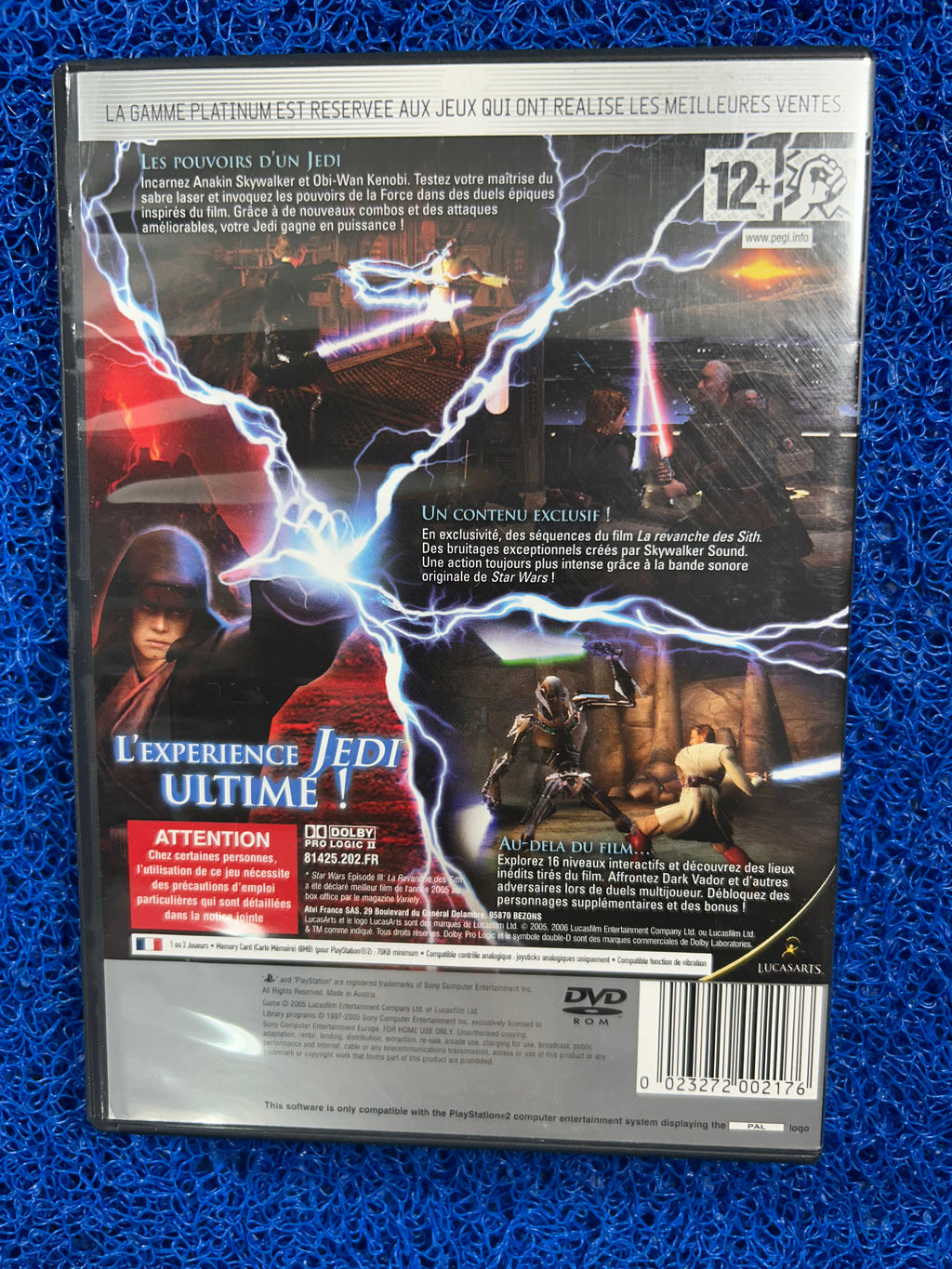 PS2# Star wars episode III the revenge of the sith (E)