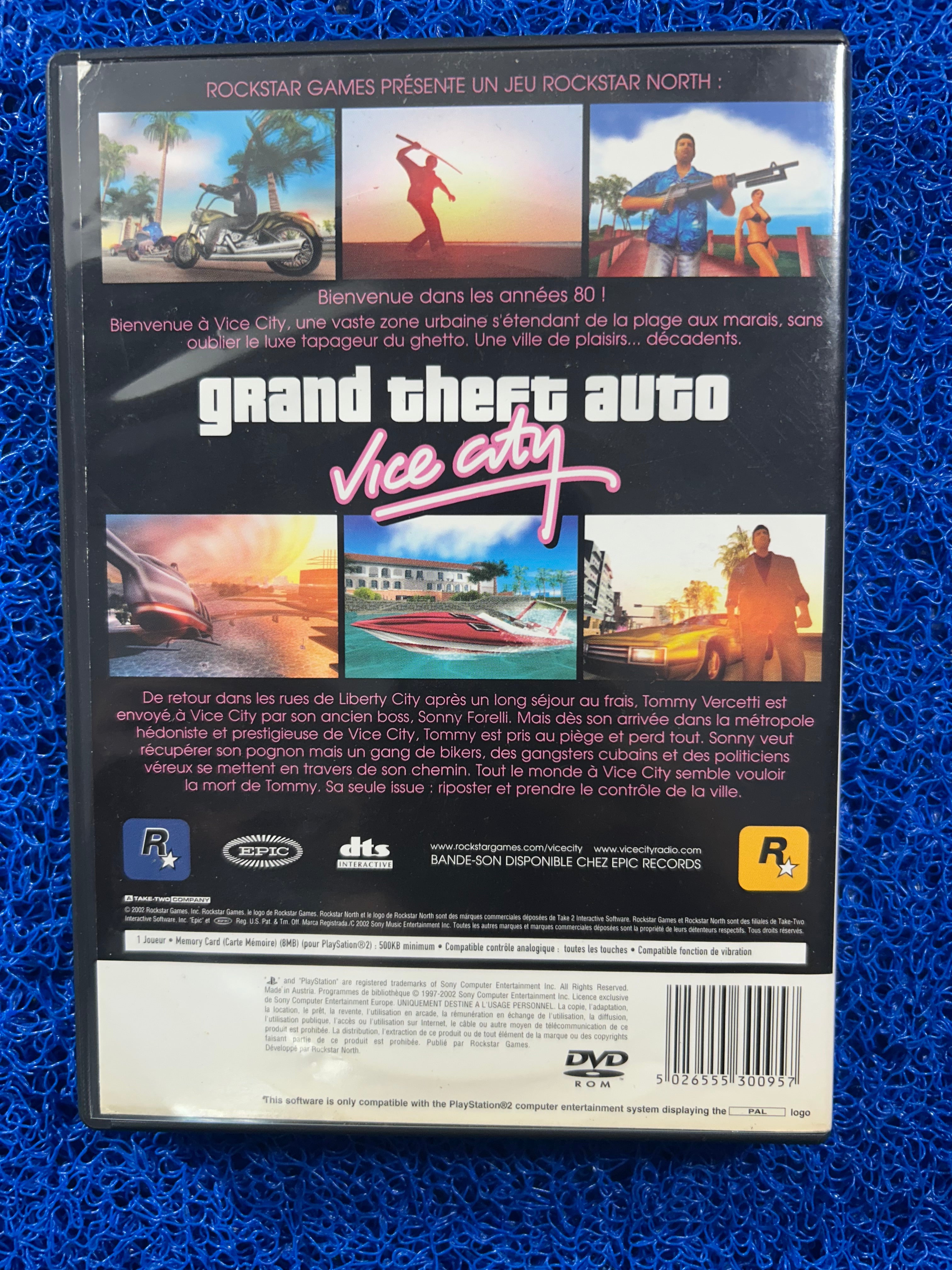 PS2 GTA Vice city (E)