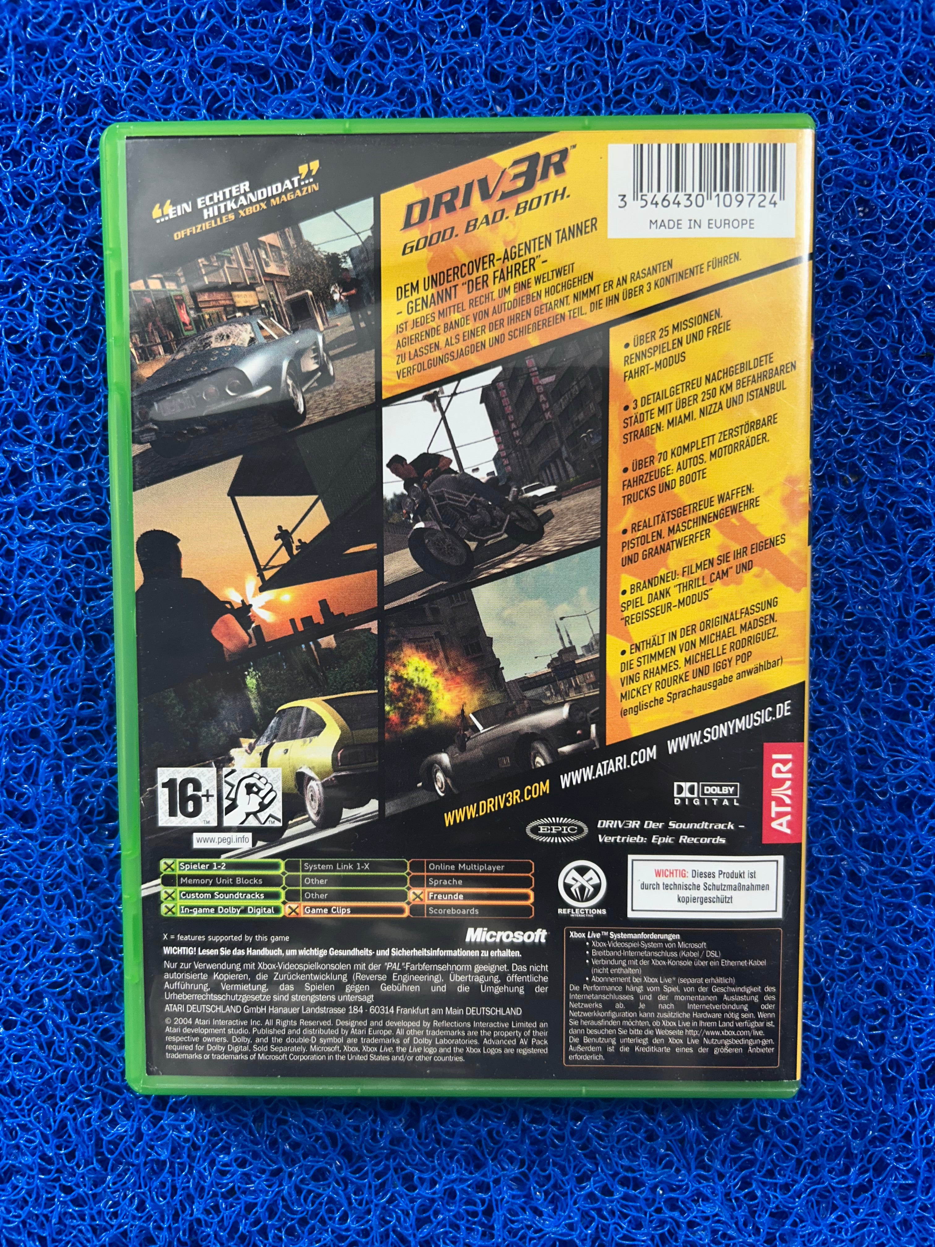 XBOX Driv3r (E)