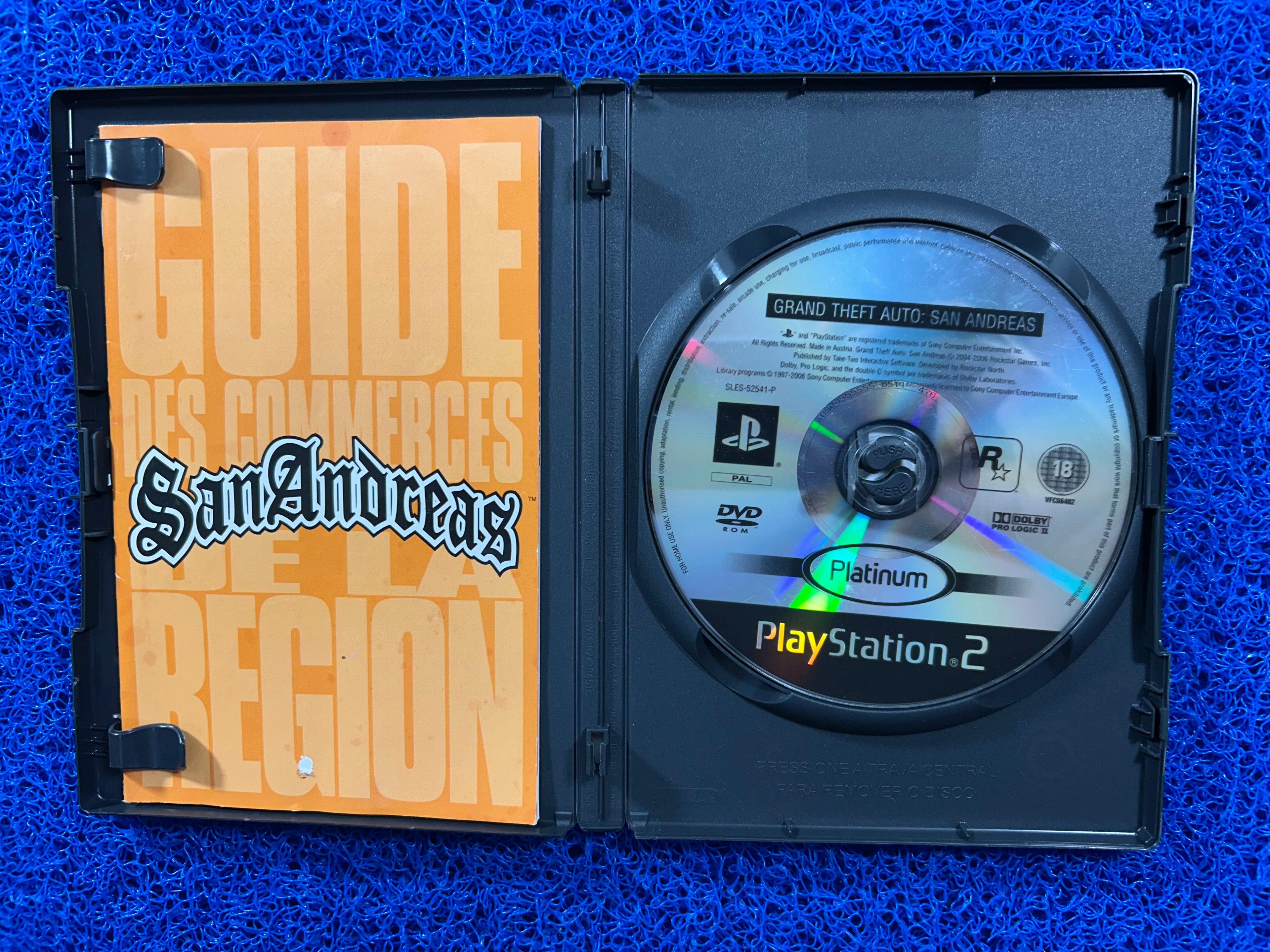 PS2 GTA San andreas (E)