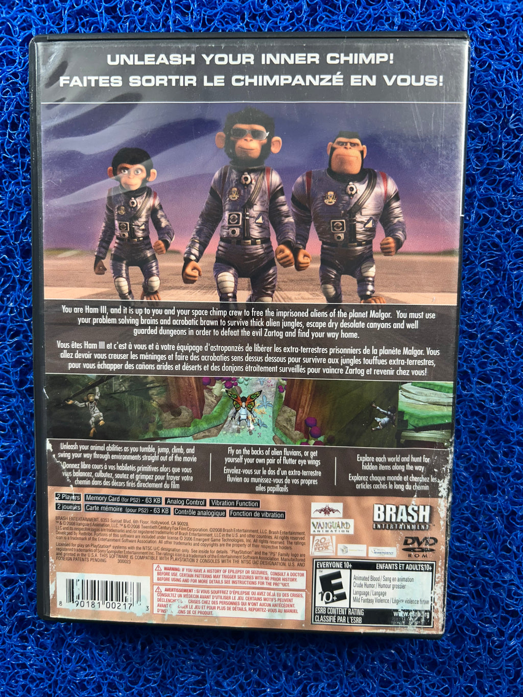 PS2 Space chimps (A)