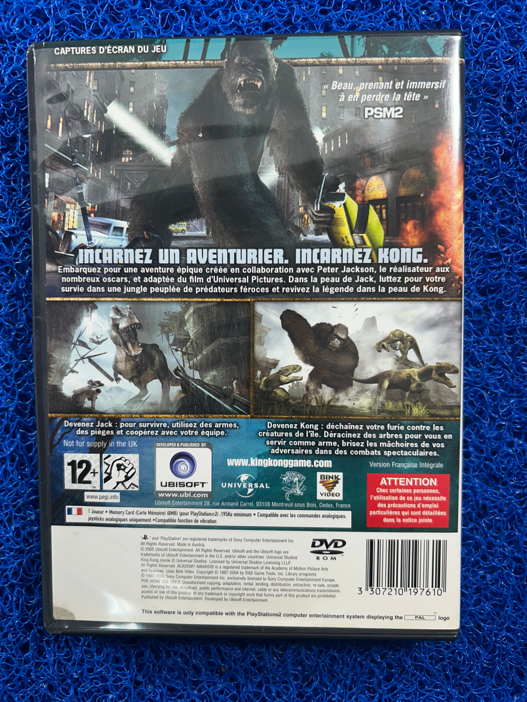 PS2 King Kong (E)