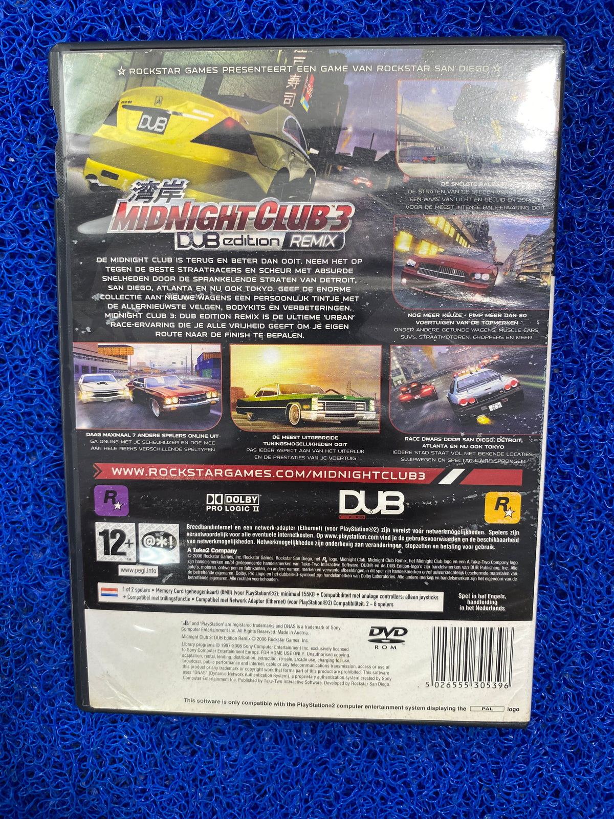 PS2# Midnight club 3 remix (E)