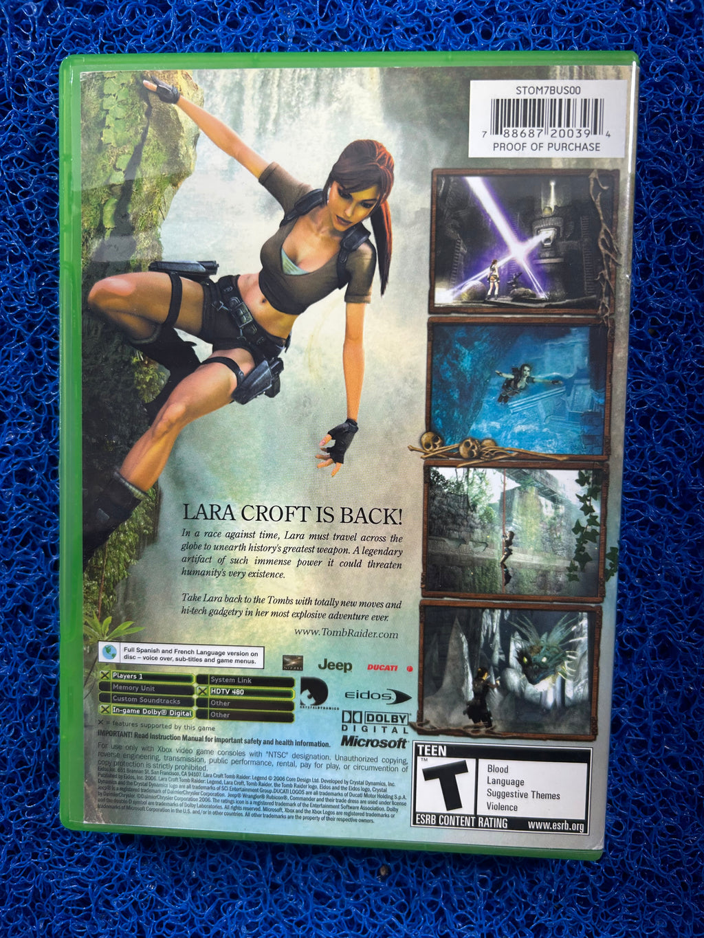 XBOX Tomb raider Legend (A)