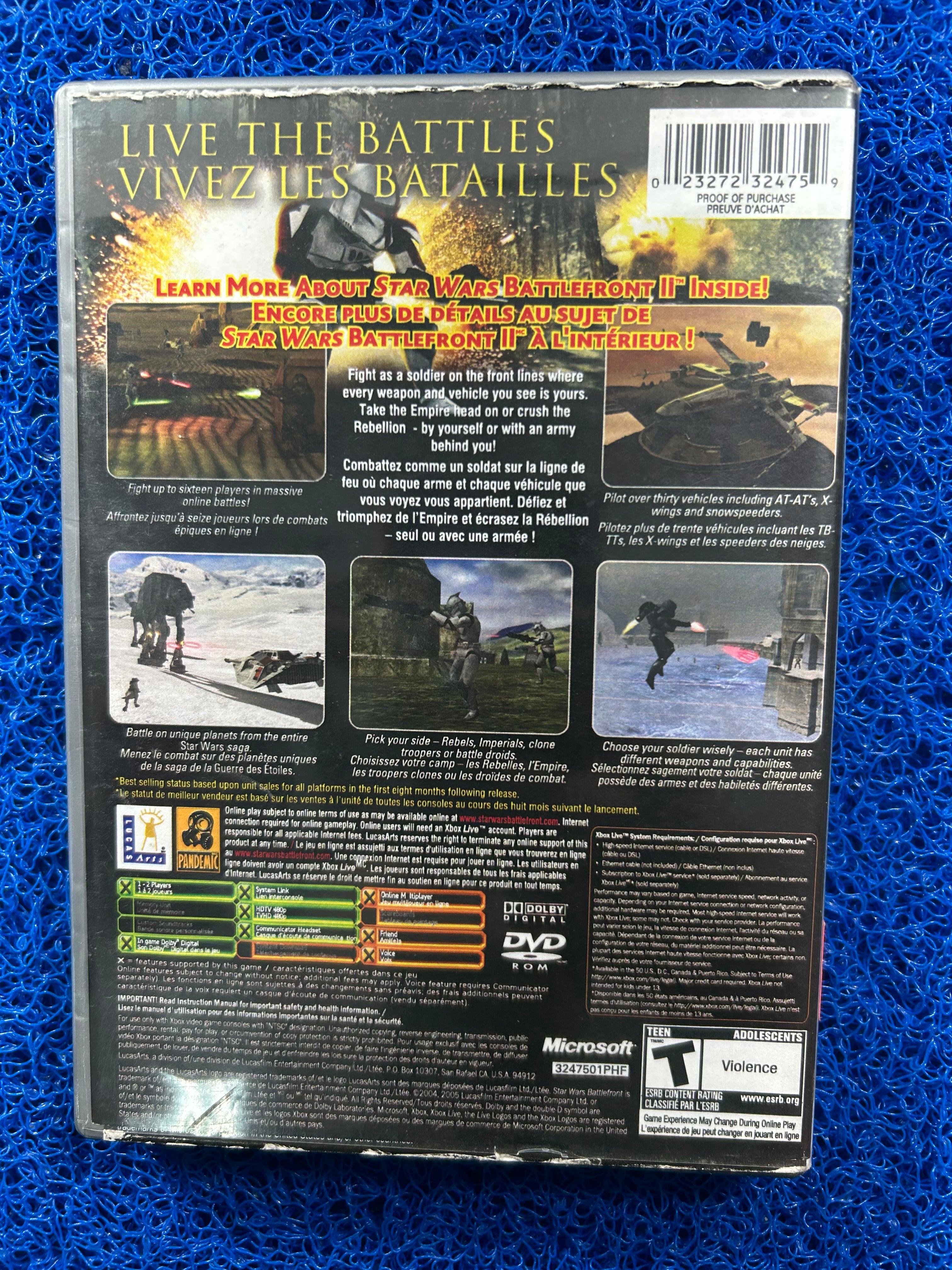 XBOX Star wars battlefront (A)