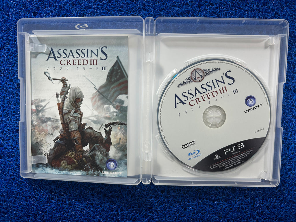 PS3 Assassins creed III