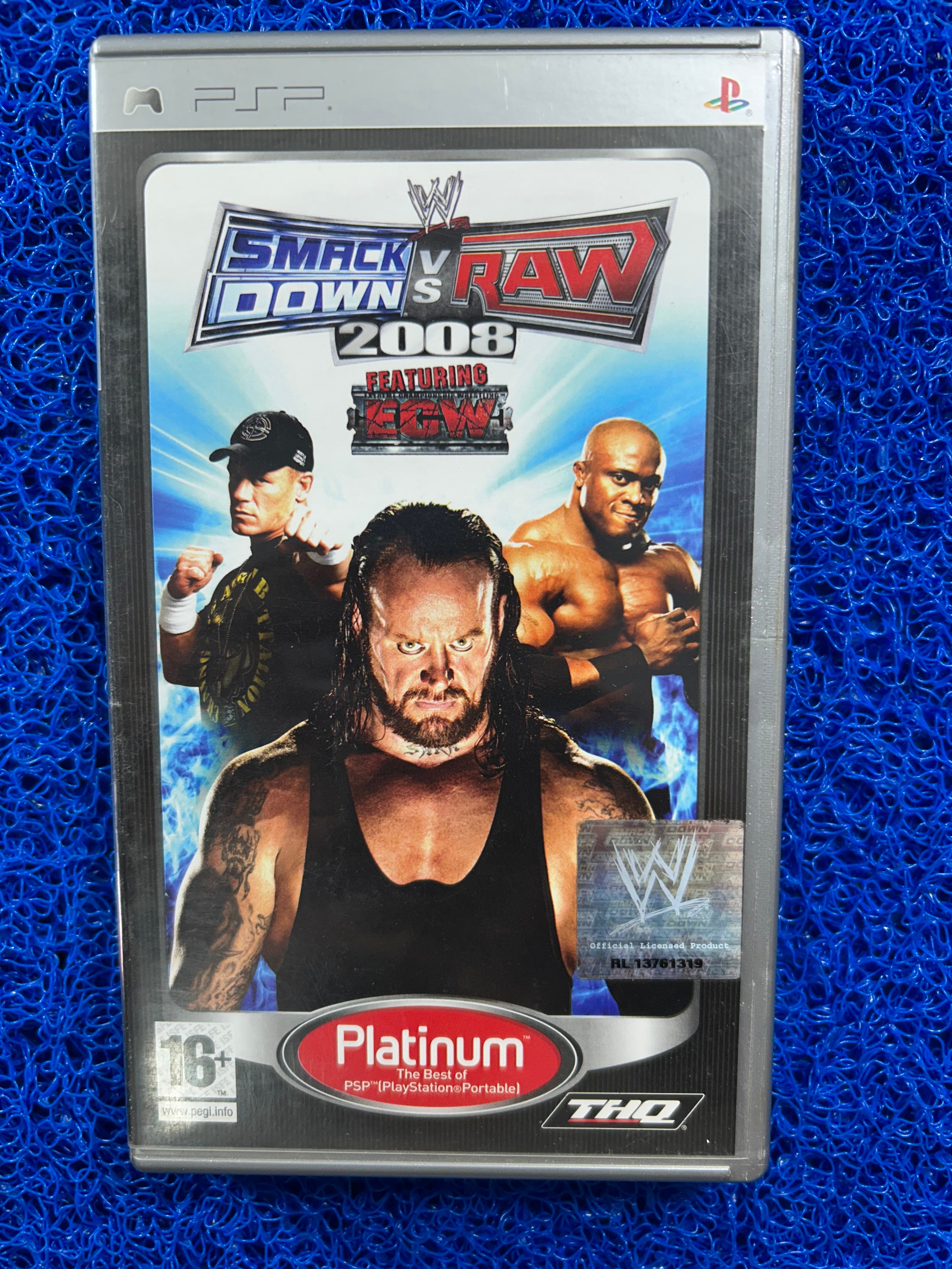 PSP Smackdown vs. raw 2008 (E)