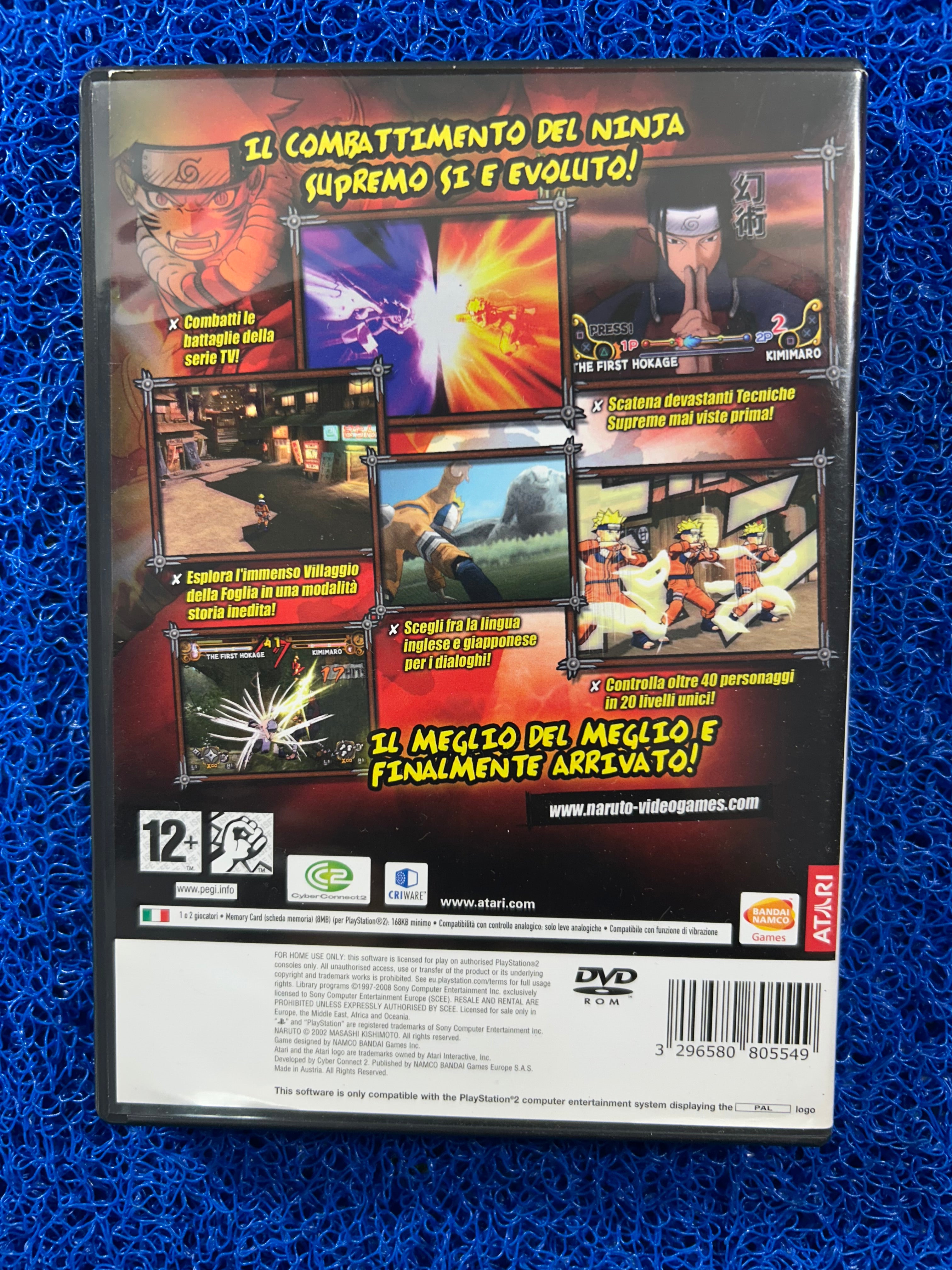 PS2 Naruto ultimate ninja 3 (E)