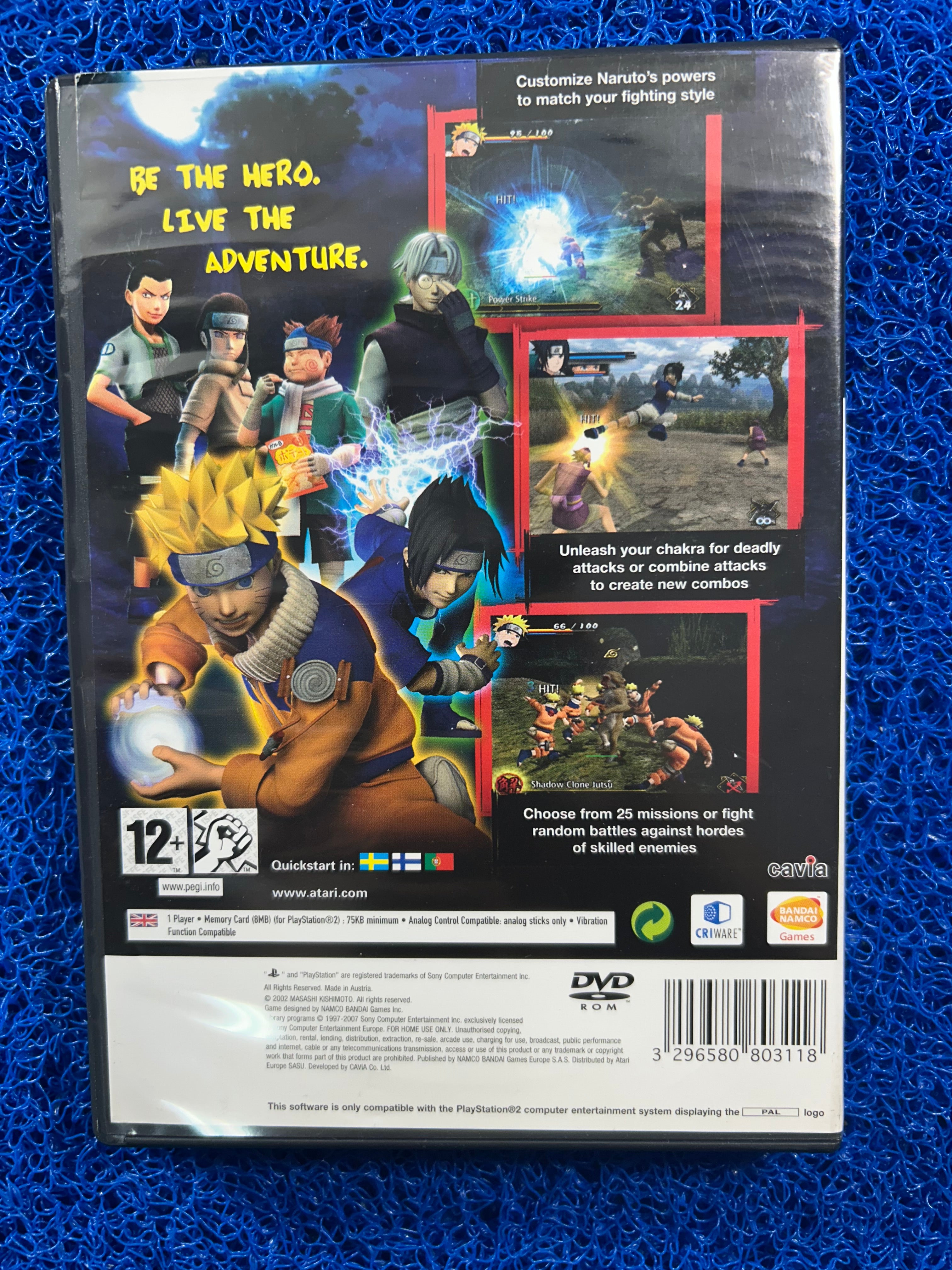 PS2 Naruto uzumaki chronicles (E)