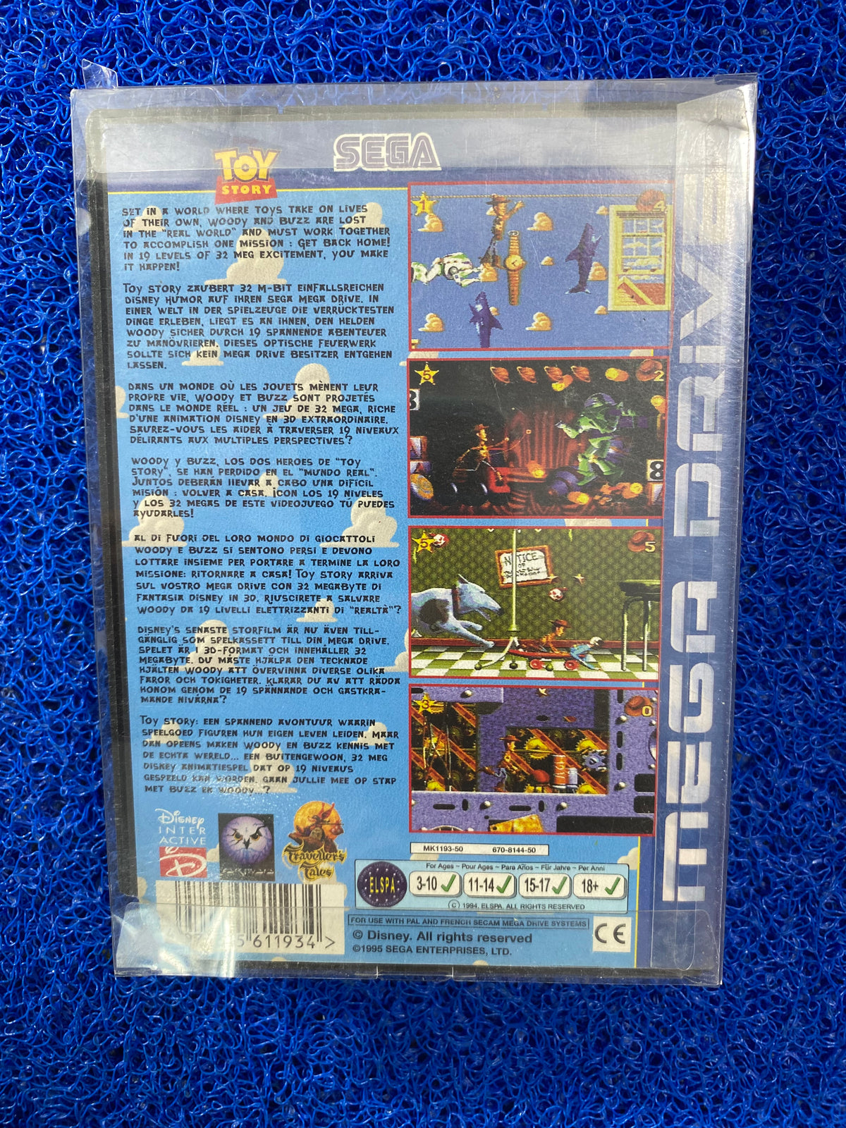 SEGA# Megadrive Toy story (E)