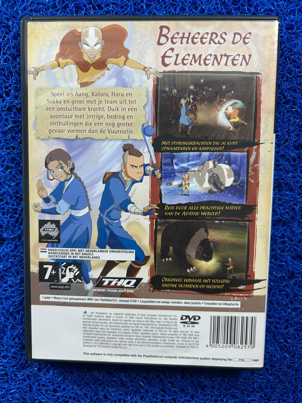 PS2 Avatar the legend of aang (E)