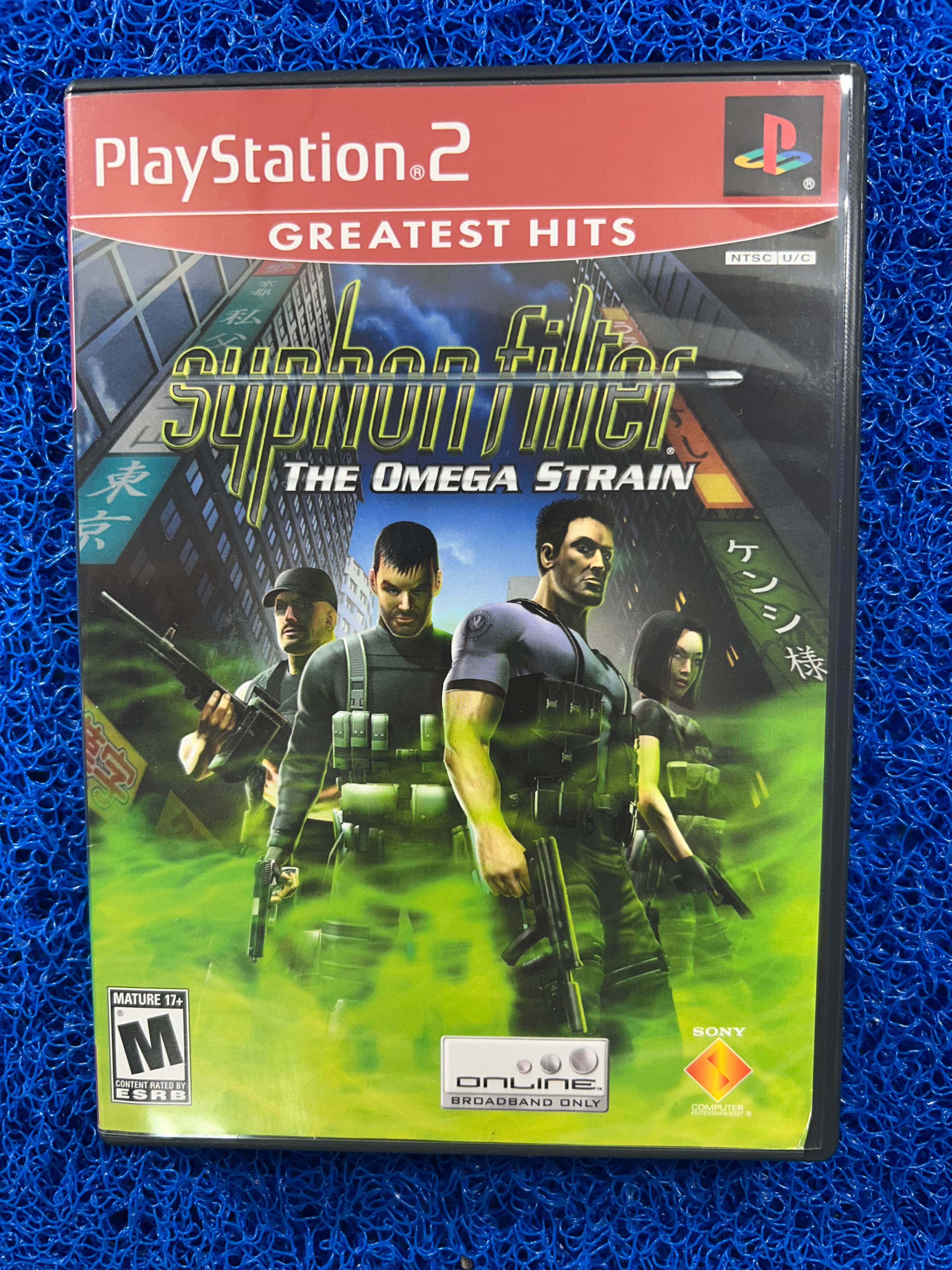 PS2 Syphon filter the omega strain (A)