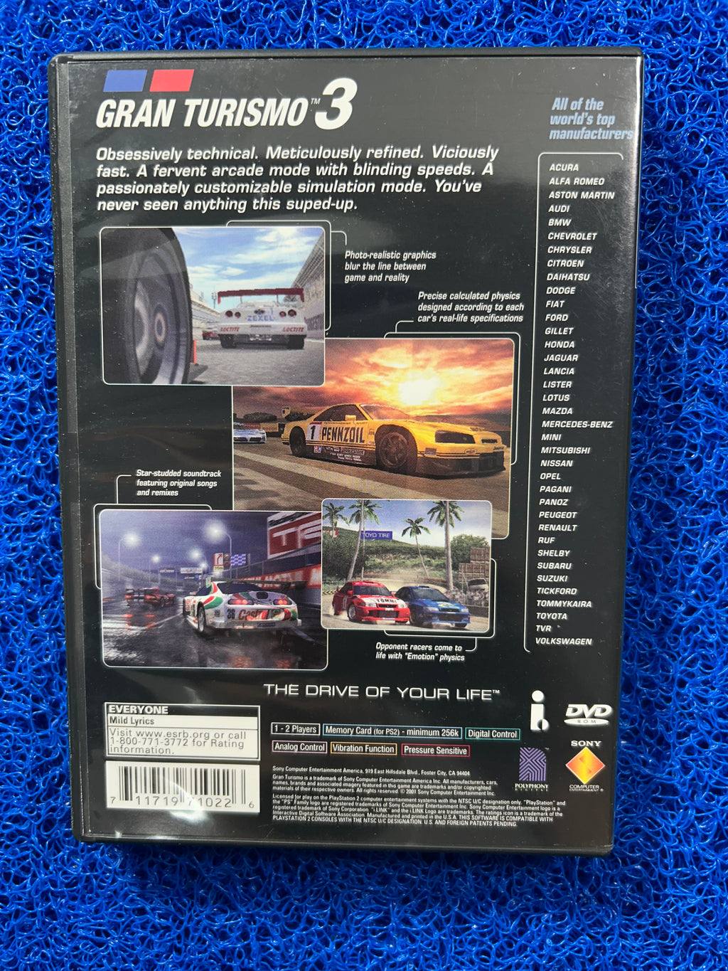 PS2 Gran turismo 3 (A)