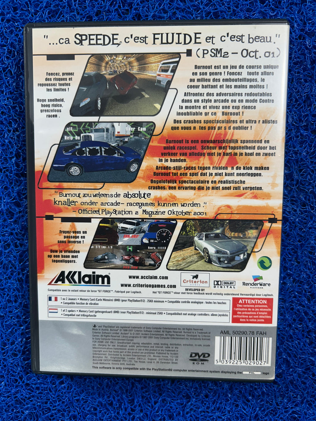 PS2# Burnout (E)
