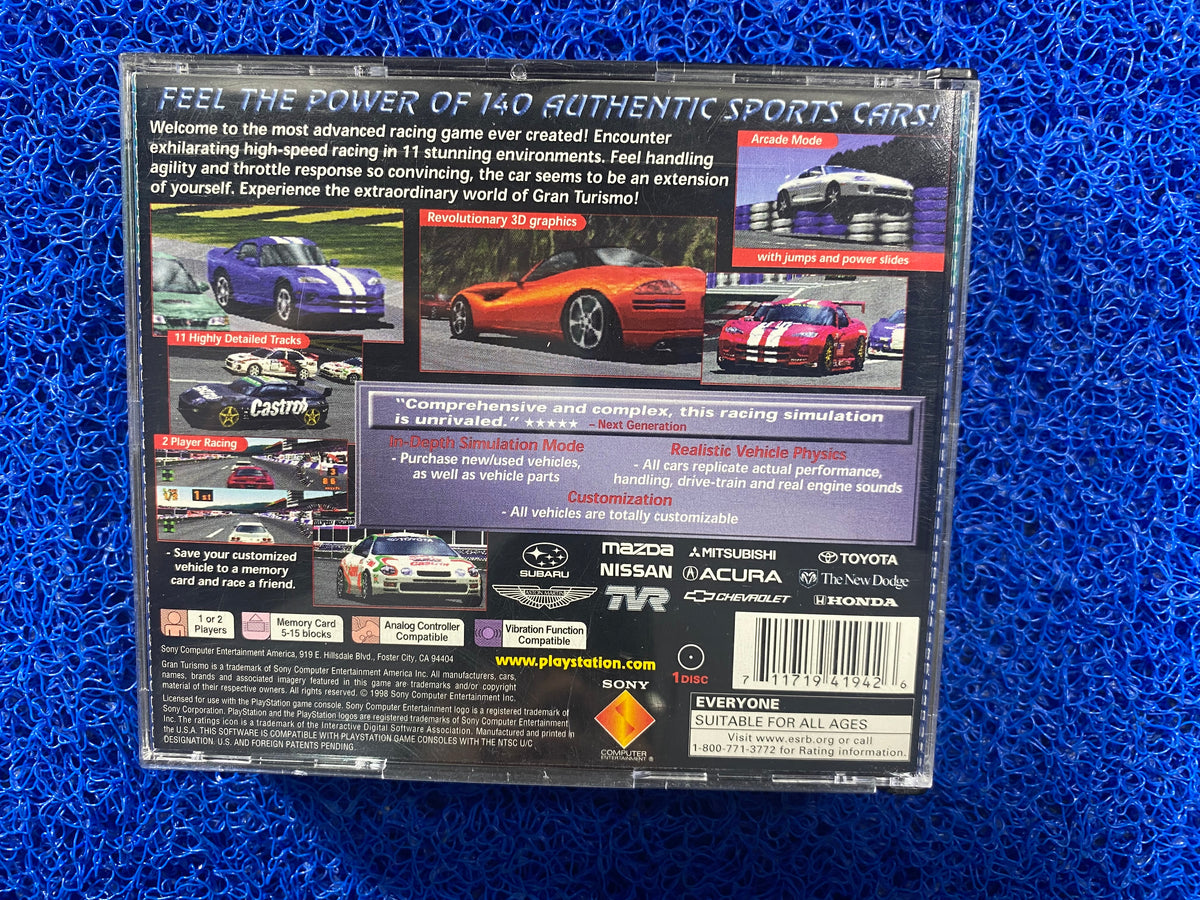 PS1# Gran turismo (A)