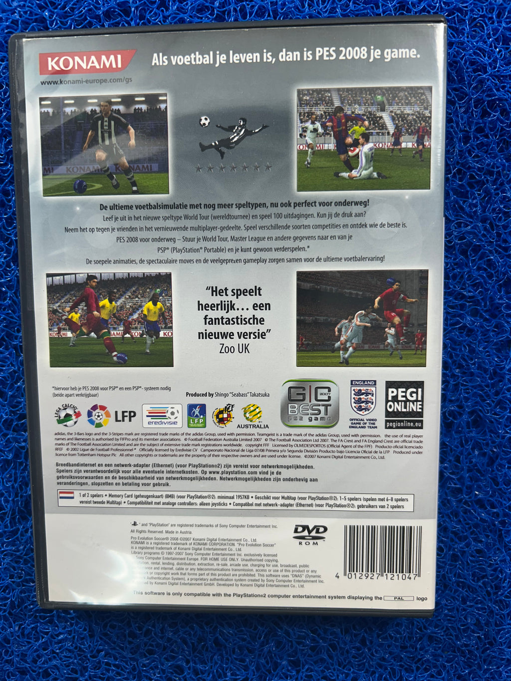 PS2 PES 2008 (E)