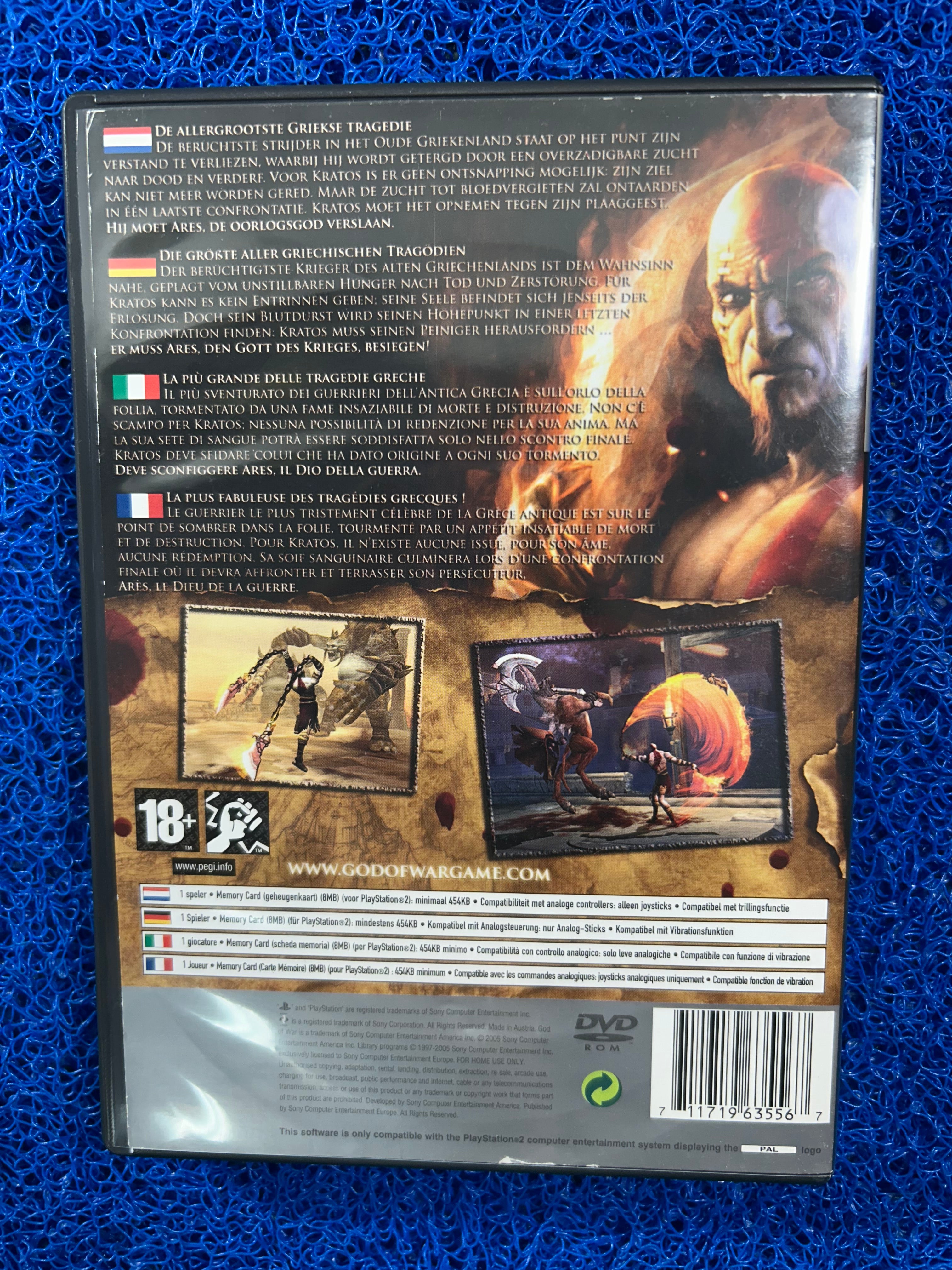 PS2# God of war (E)