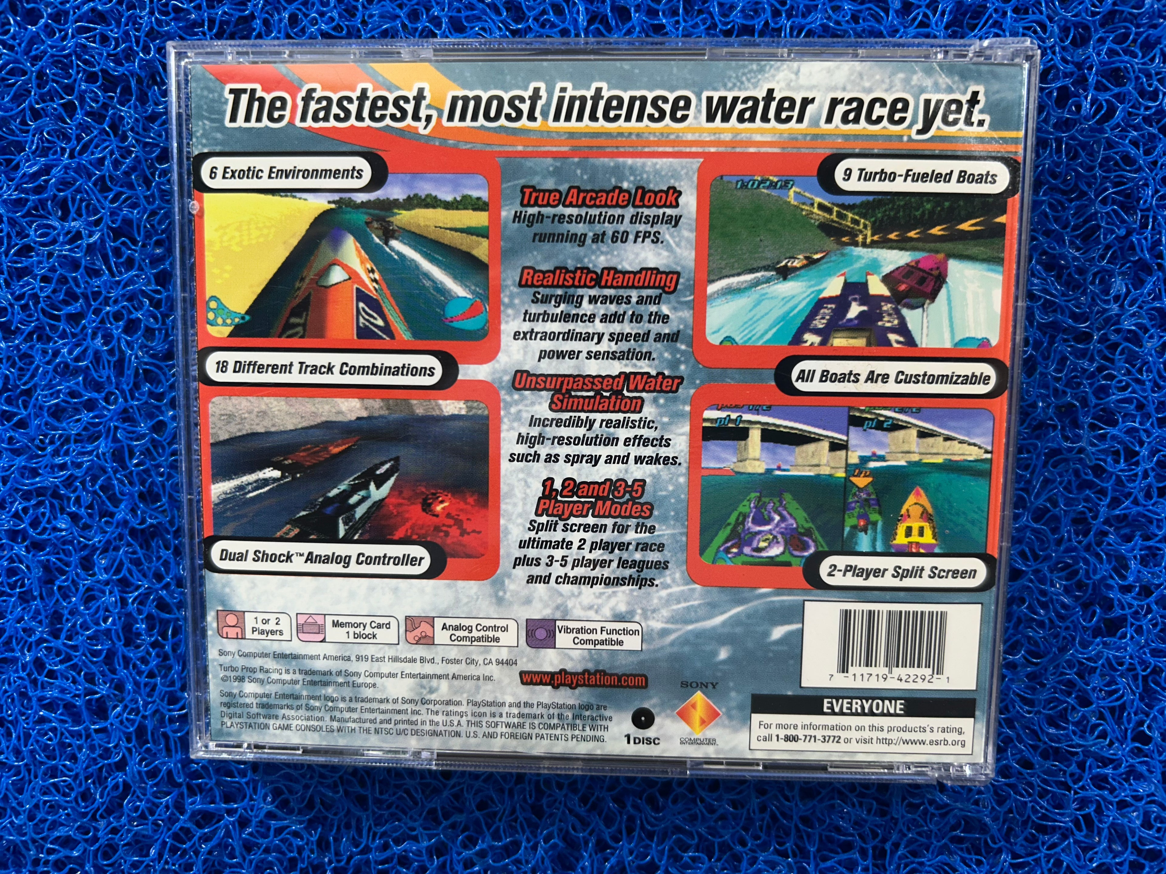 PS1 Turbo prop racing (A)