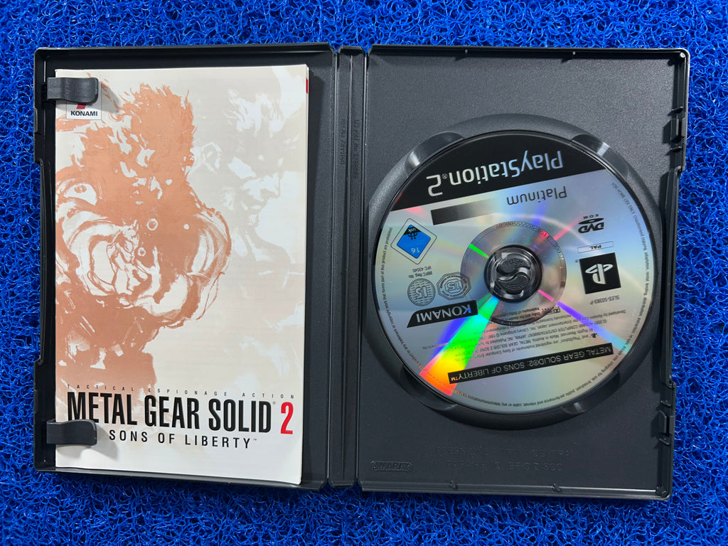 PS2 Metal gear solid 2 (E)