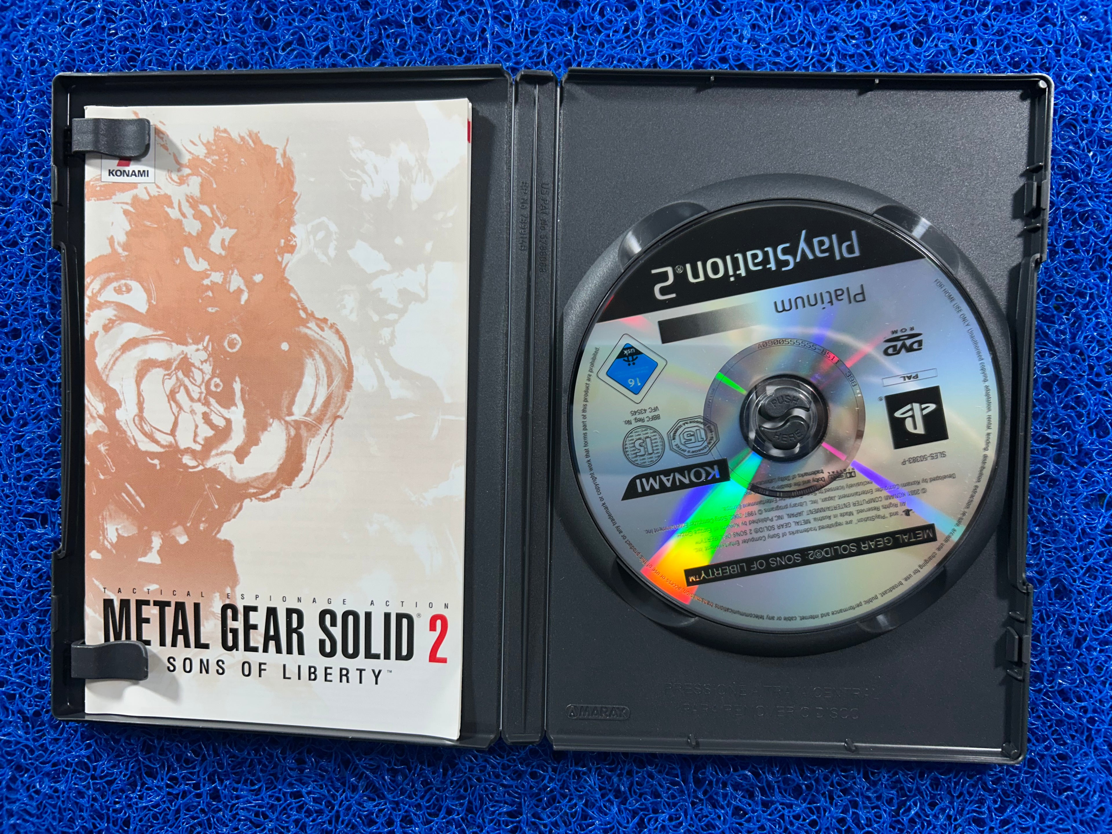 PS2 Metal gear solid 2 (E)
