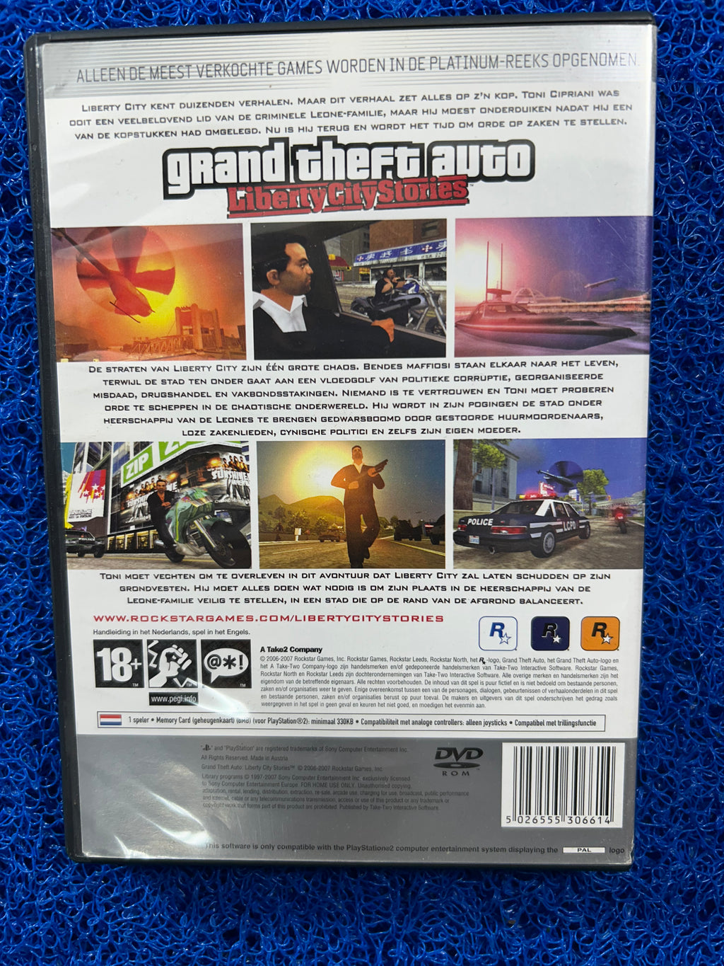 PS2 GTA Liberty city stories (E)