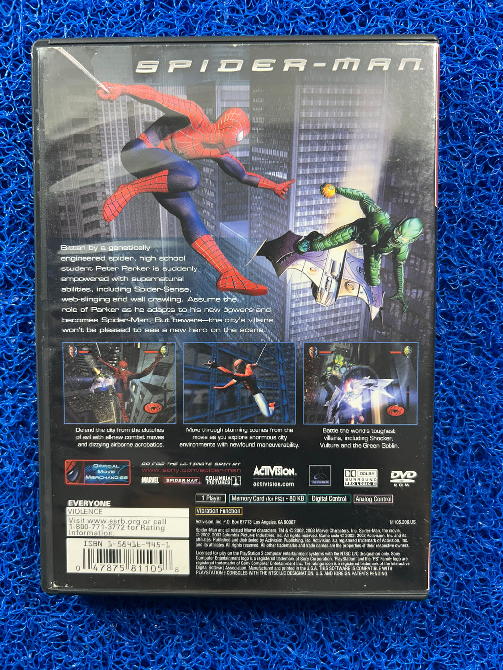 PS2 Spider-man (A)