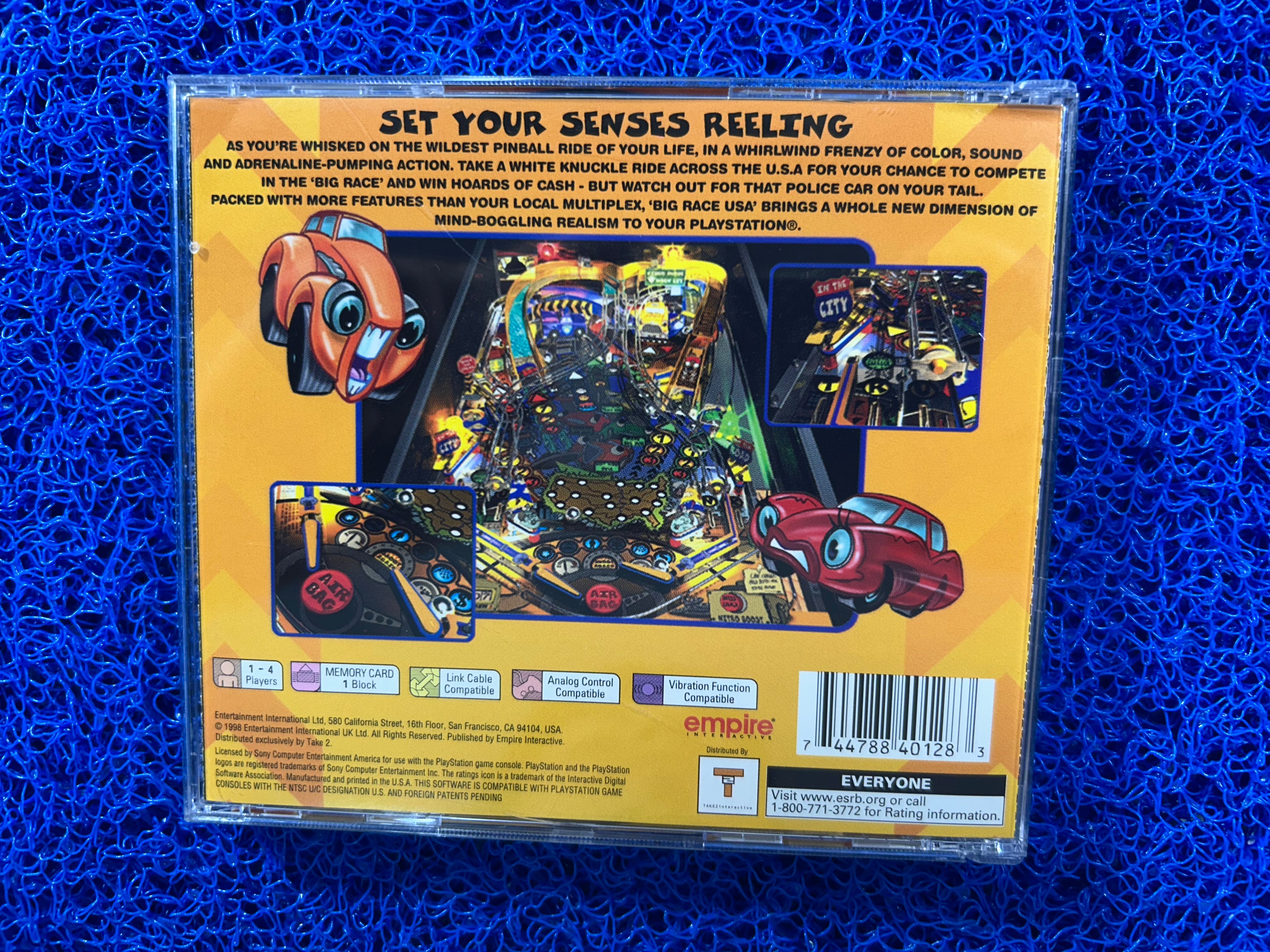 PS1 Big Race usa (A)