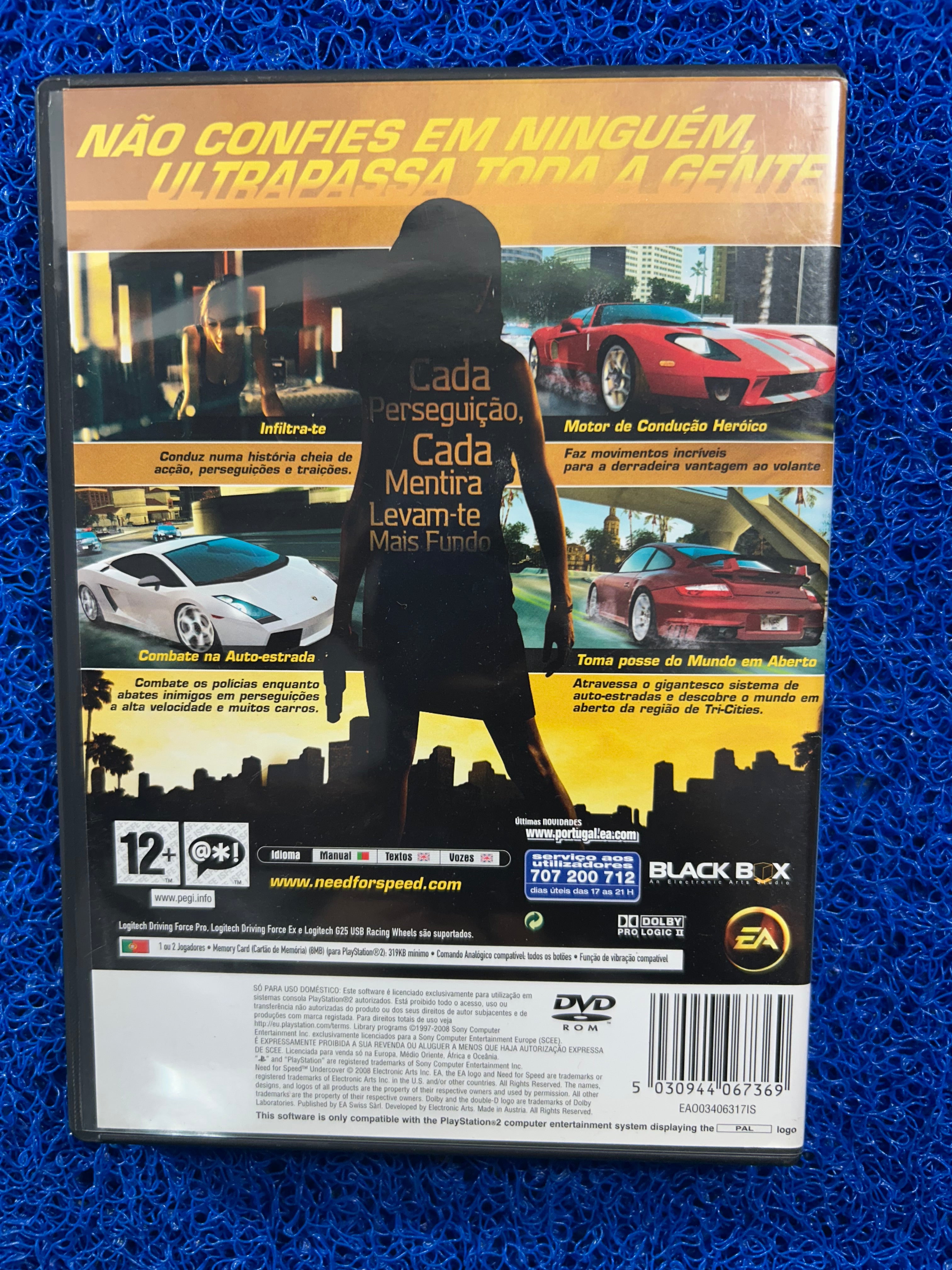 PS2 Need for speed undercover (E)