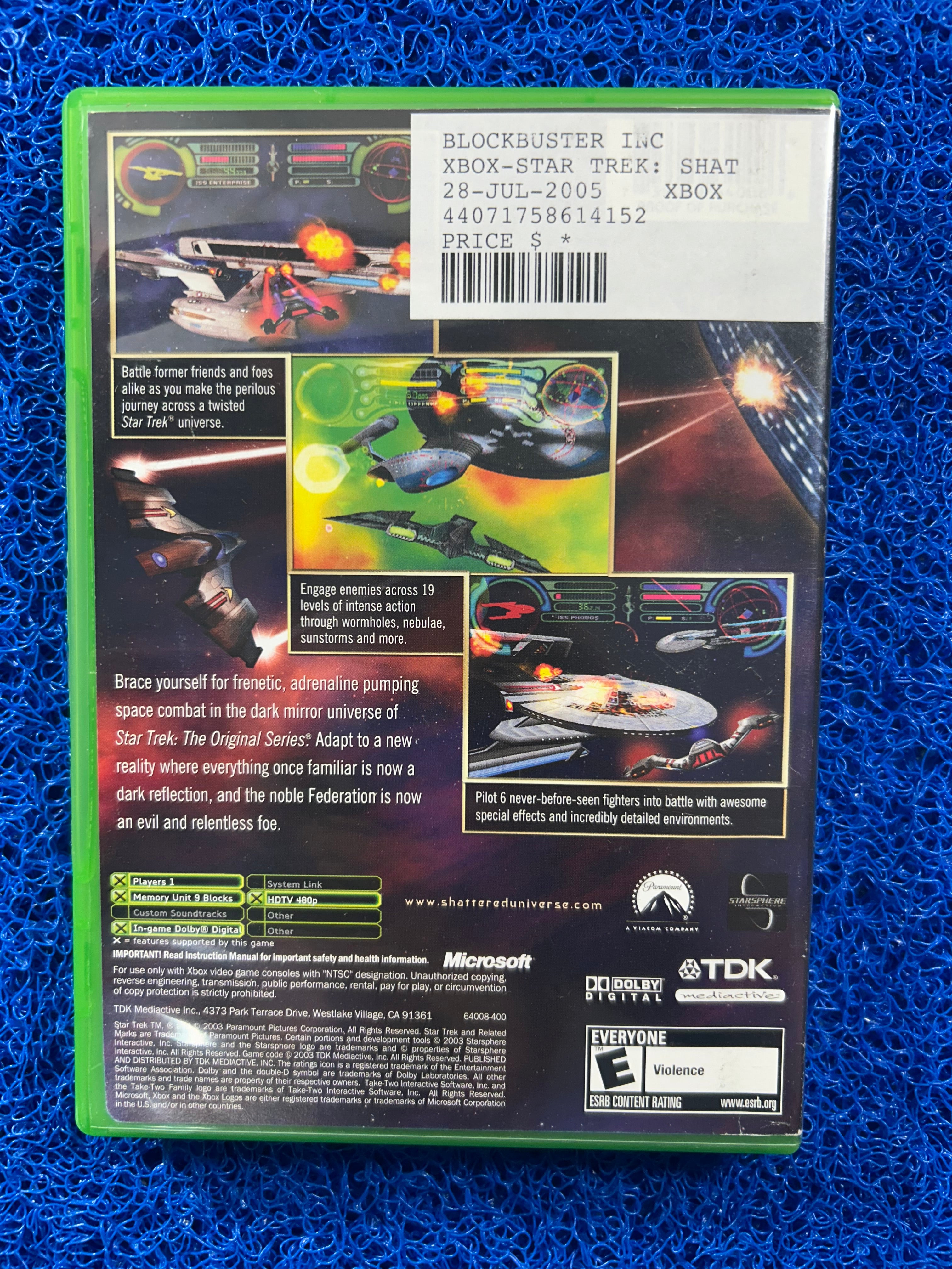 XBOX Star trek (A)