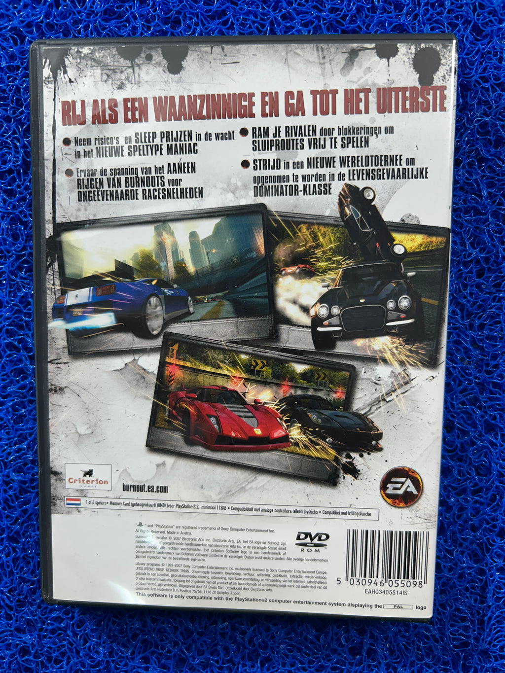 PS2 Burnout dominator (E)