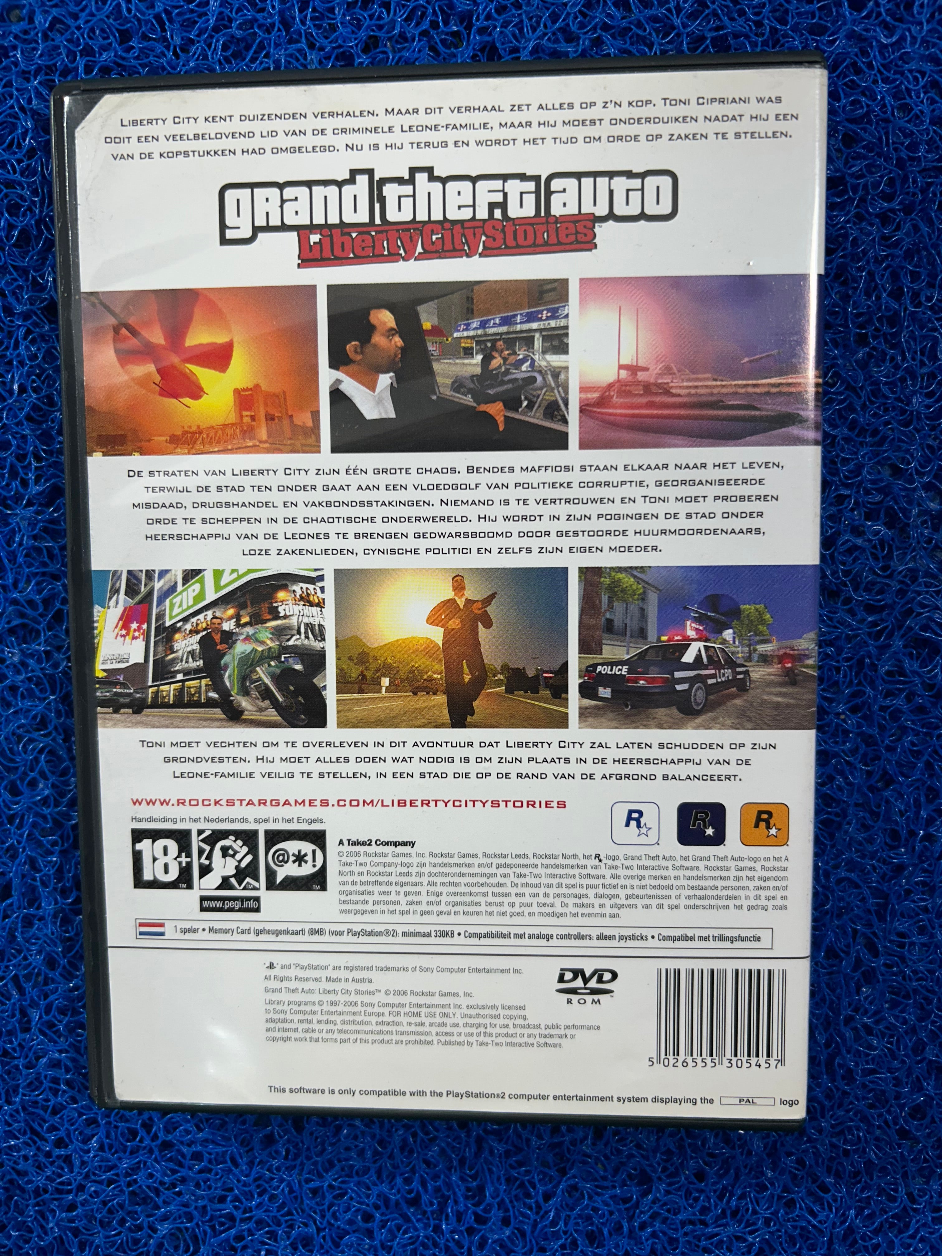 PS2# GTA Liberty city stories (E)