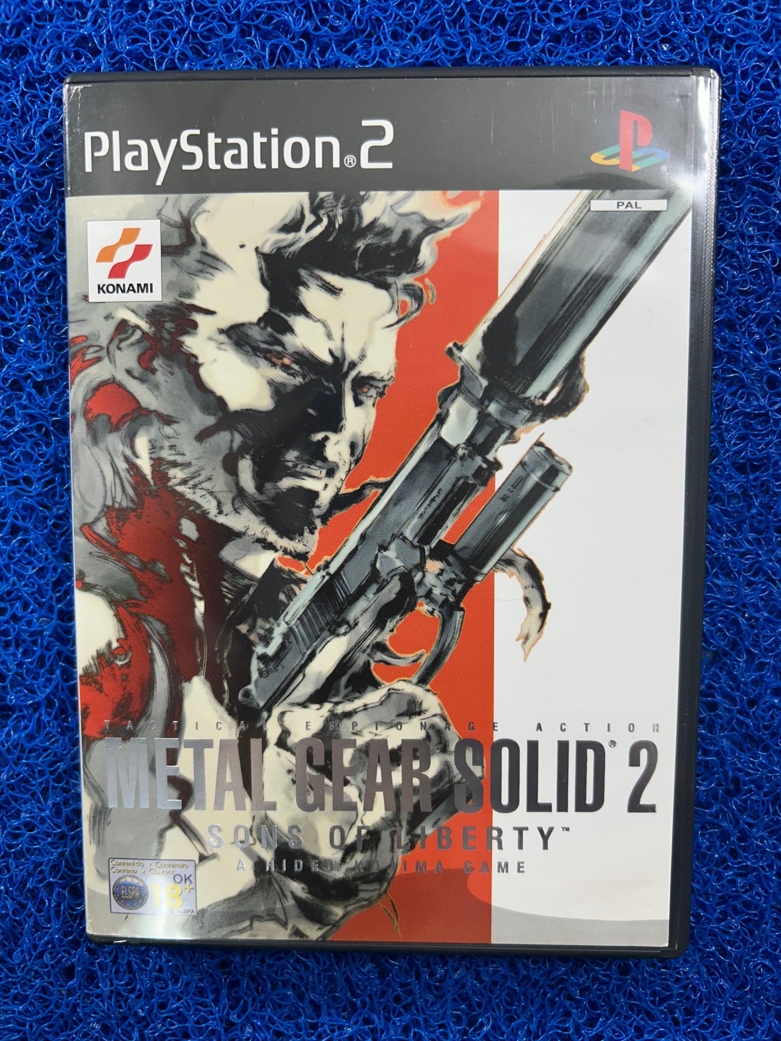 PS2 Metal gear solid 2 (E)