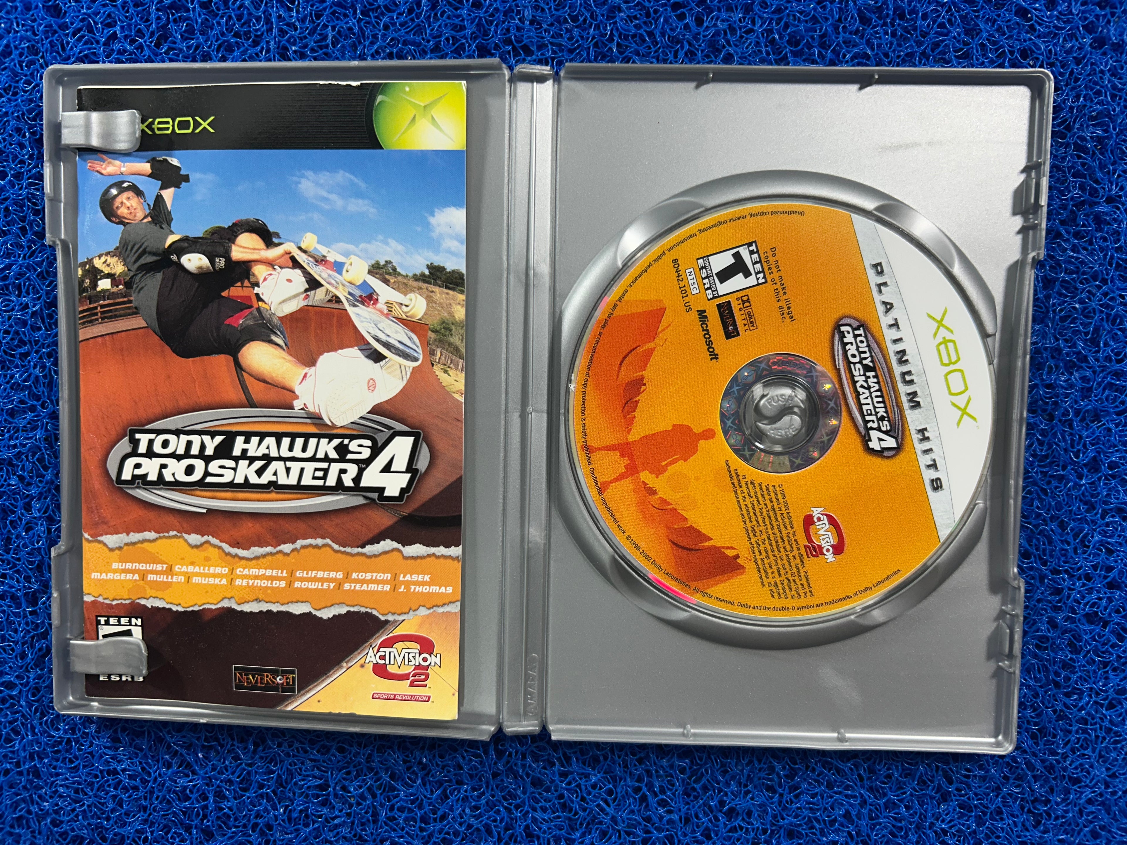XBOX Tony hawk 4 (A)
