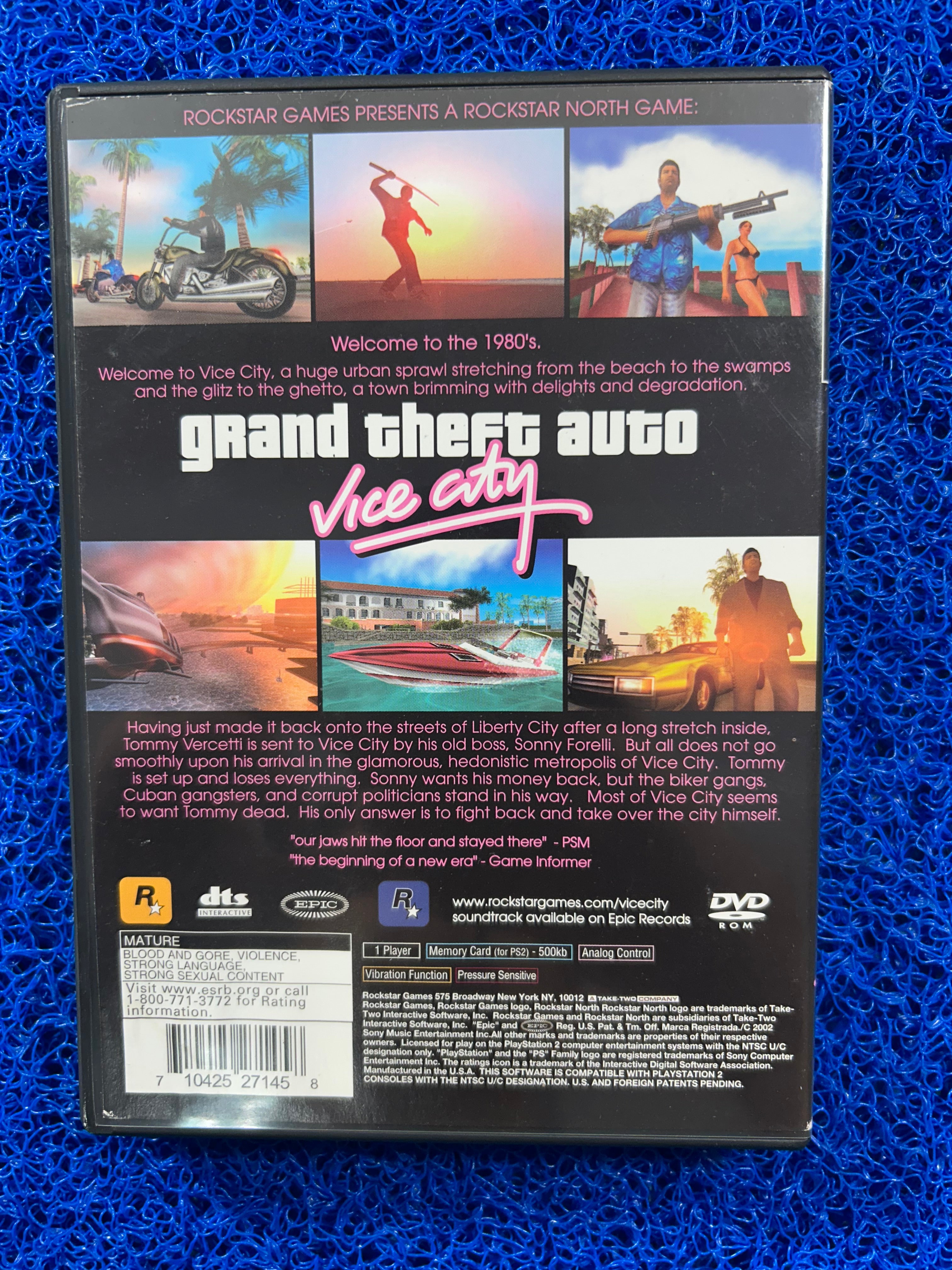 PS2 GTA Vice city (A)