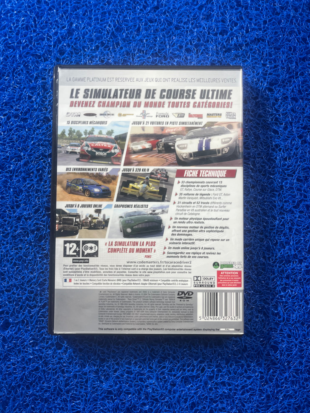PS2 Toca Race Driver 2 (E)
