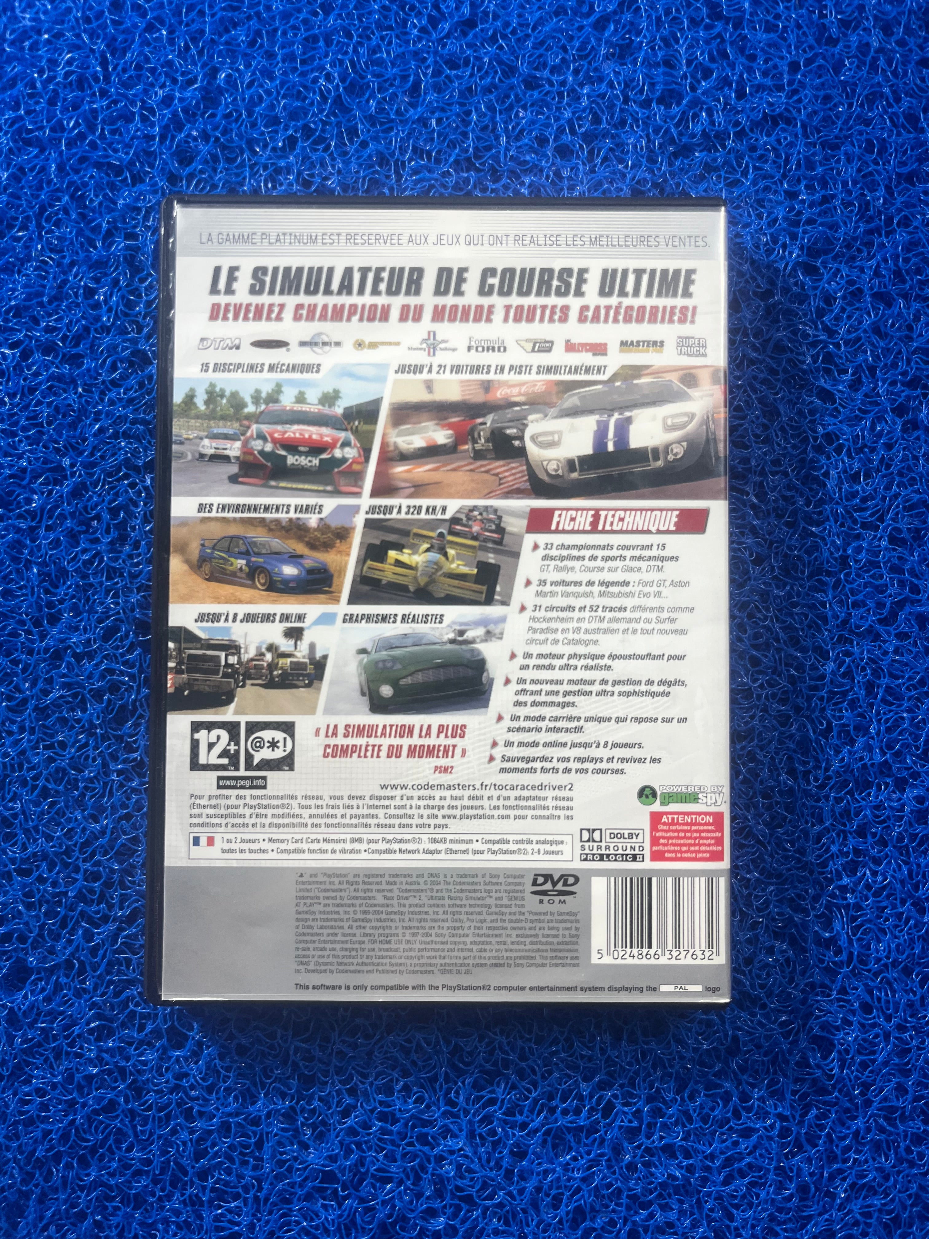 PS2 Toca Race Driver 2 (E)