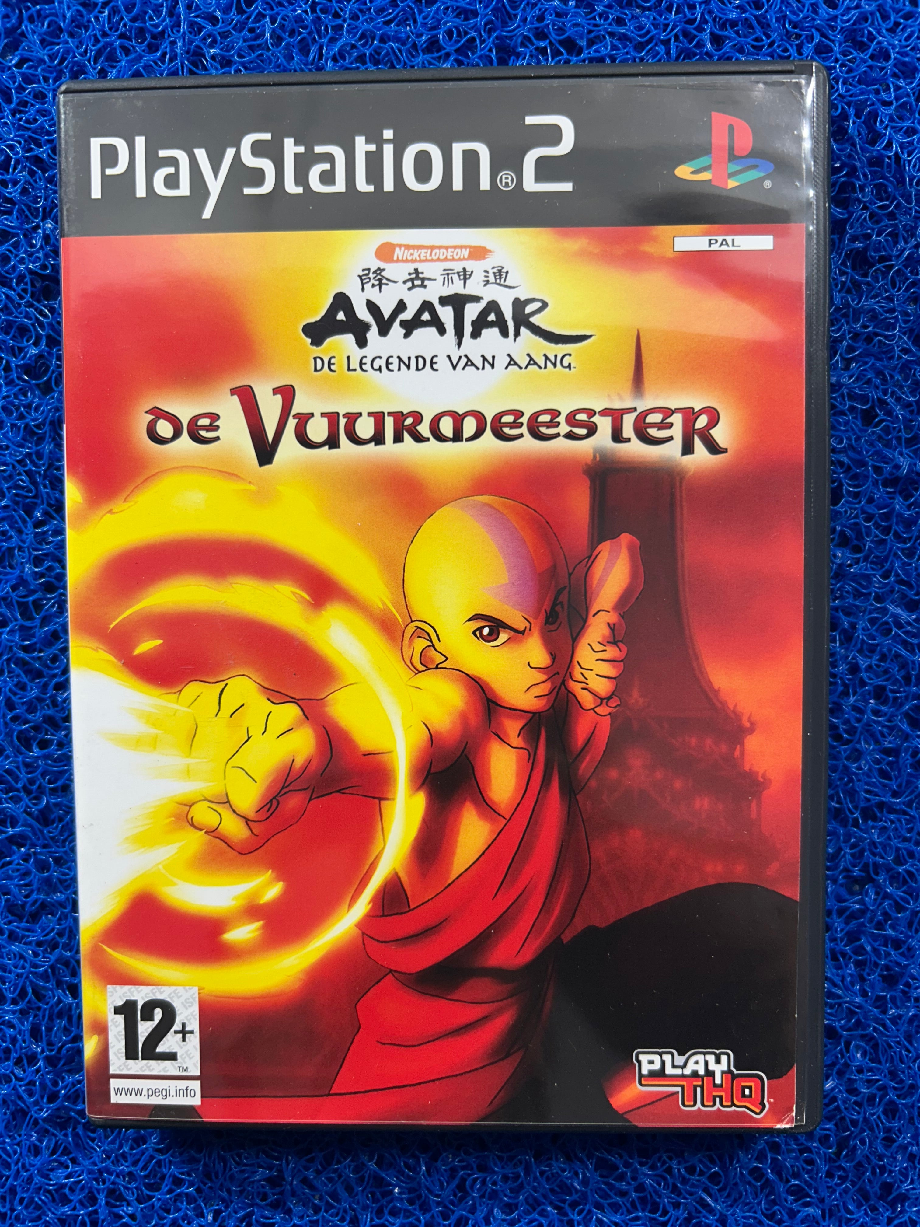PS2 Avatar the legend of aang into the inferno (E)