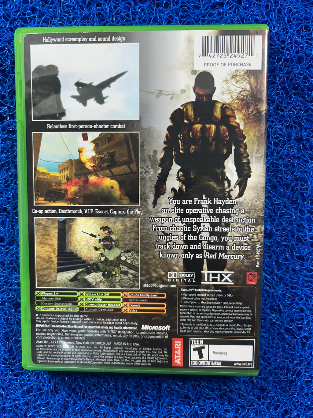 XBOX Shadow ops (A)