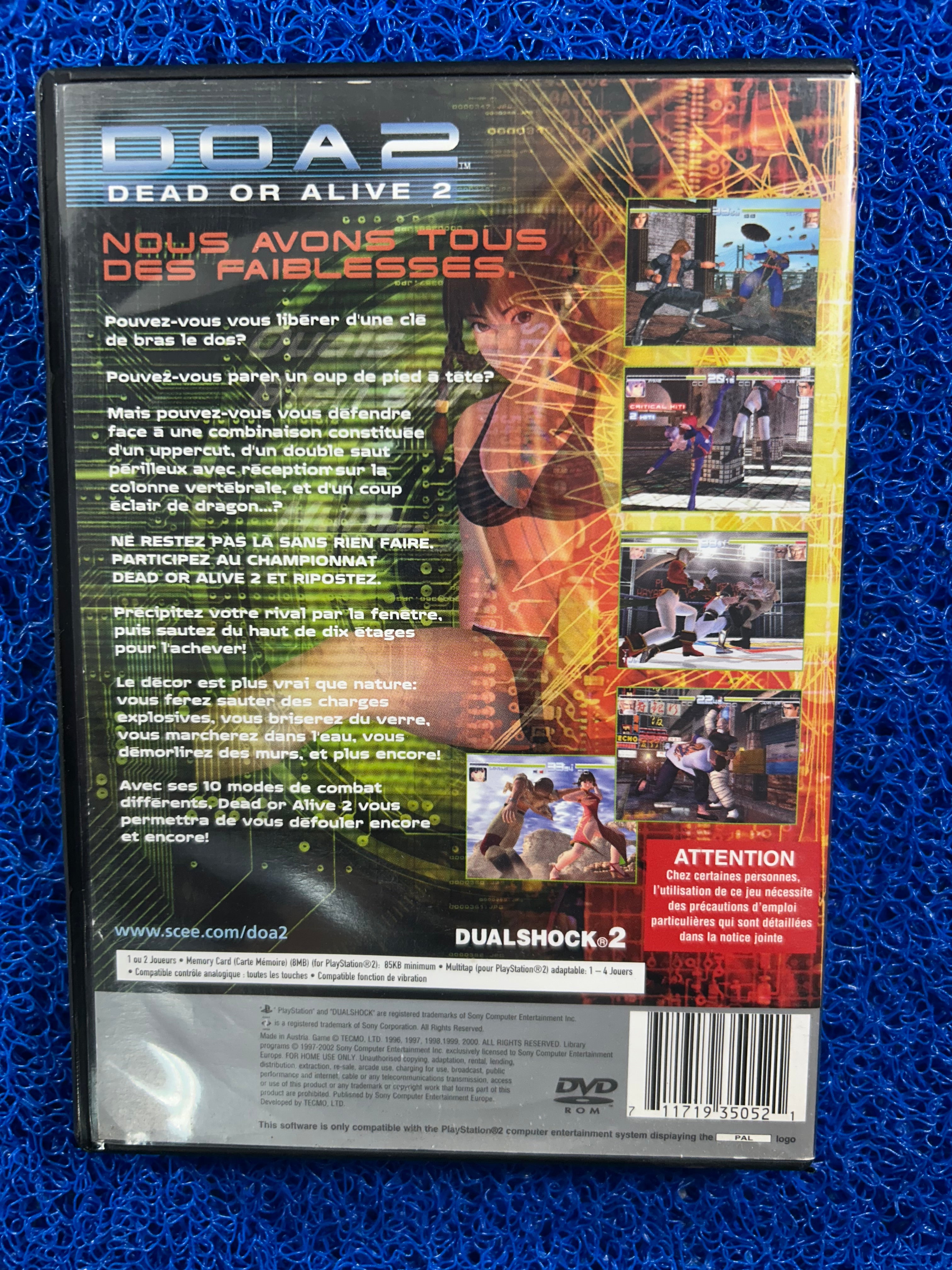 PS2 Dead or alive 2 (E)