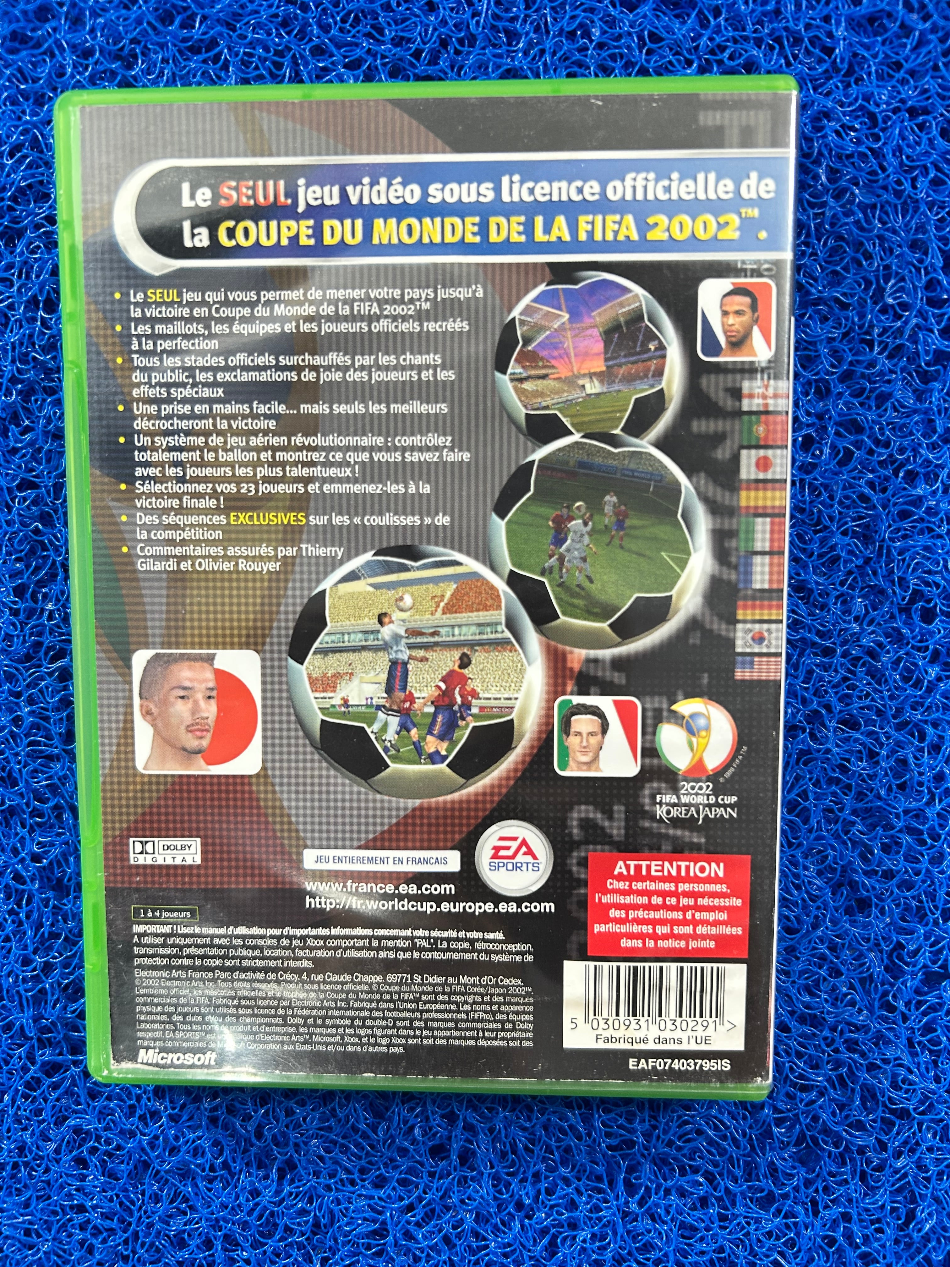 XBOX Fifa 2002 world cup (E)
