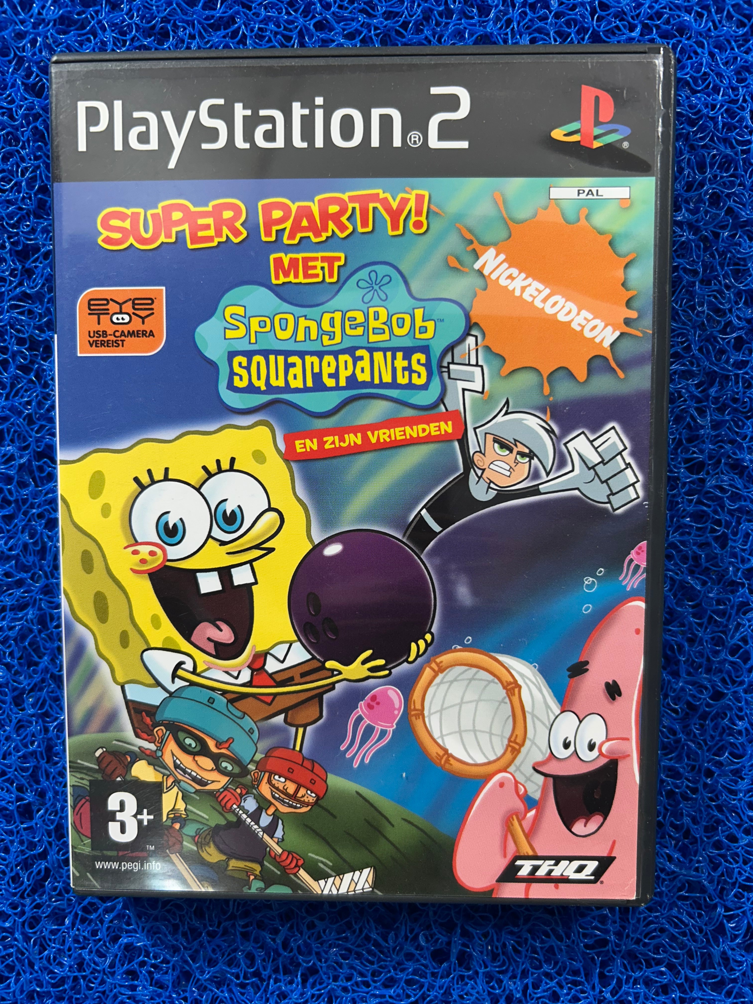 PS2 Spongebob squarepants movin with friends (E)
