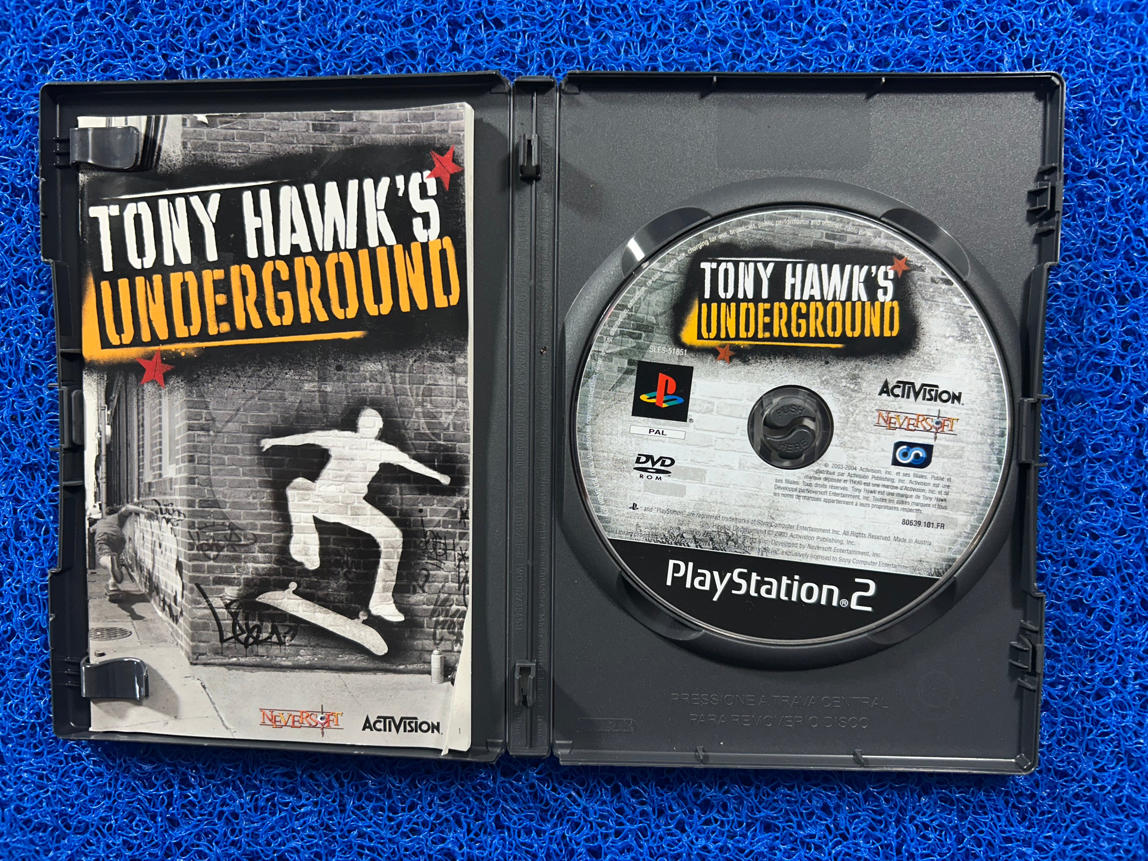 PS2 Tony hawk underground (E)