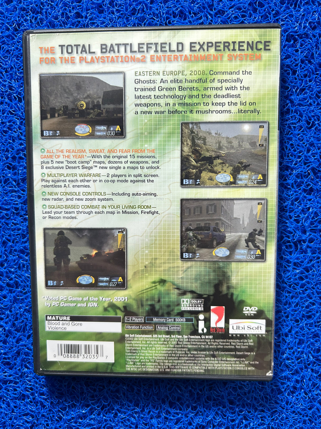 PS2 Ghost recon (A)