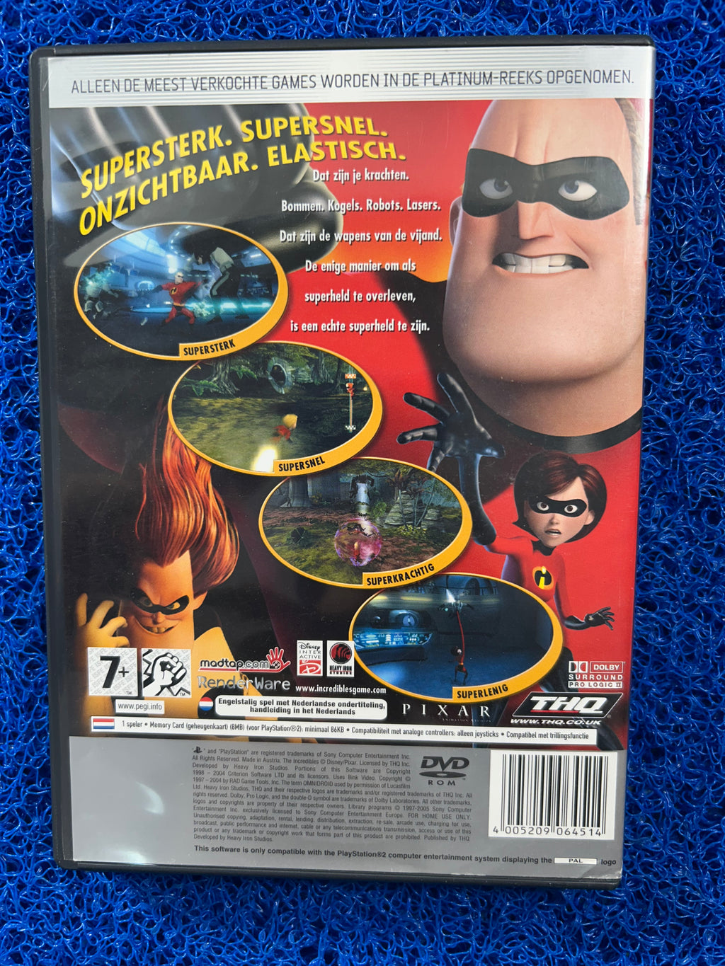 PS2 The incredibles (E)