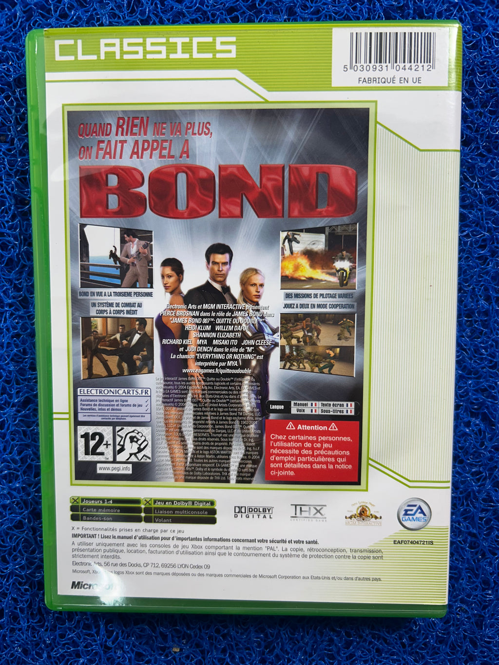XBOX 007 Everything or nothing (E)